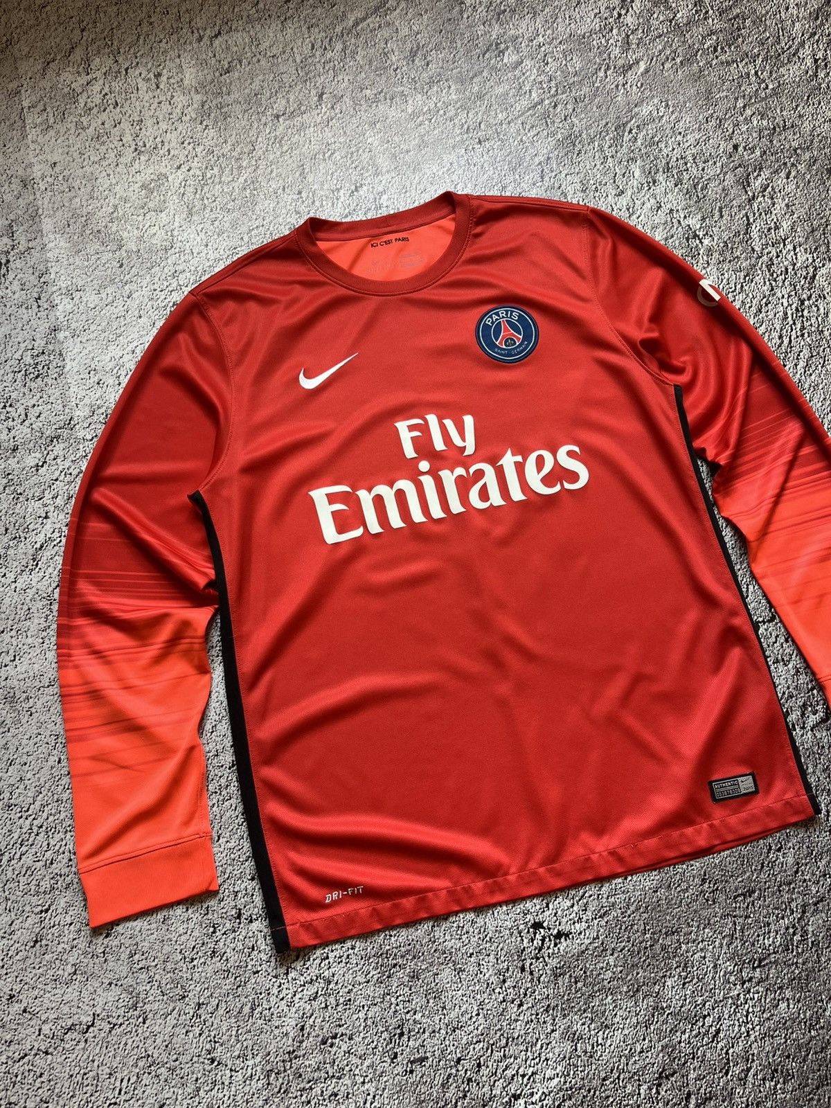 Nike PSG Nike Authentic Long Sleeve Football Jersey Size XL Size US XL / EU 56 / 4 - 2 Thumbnail