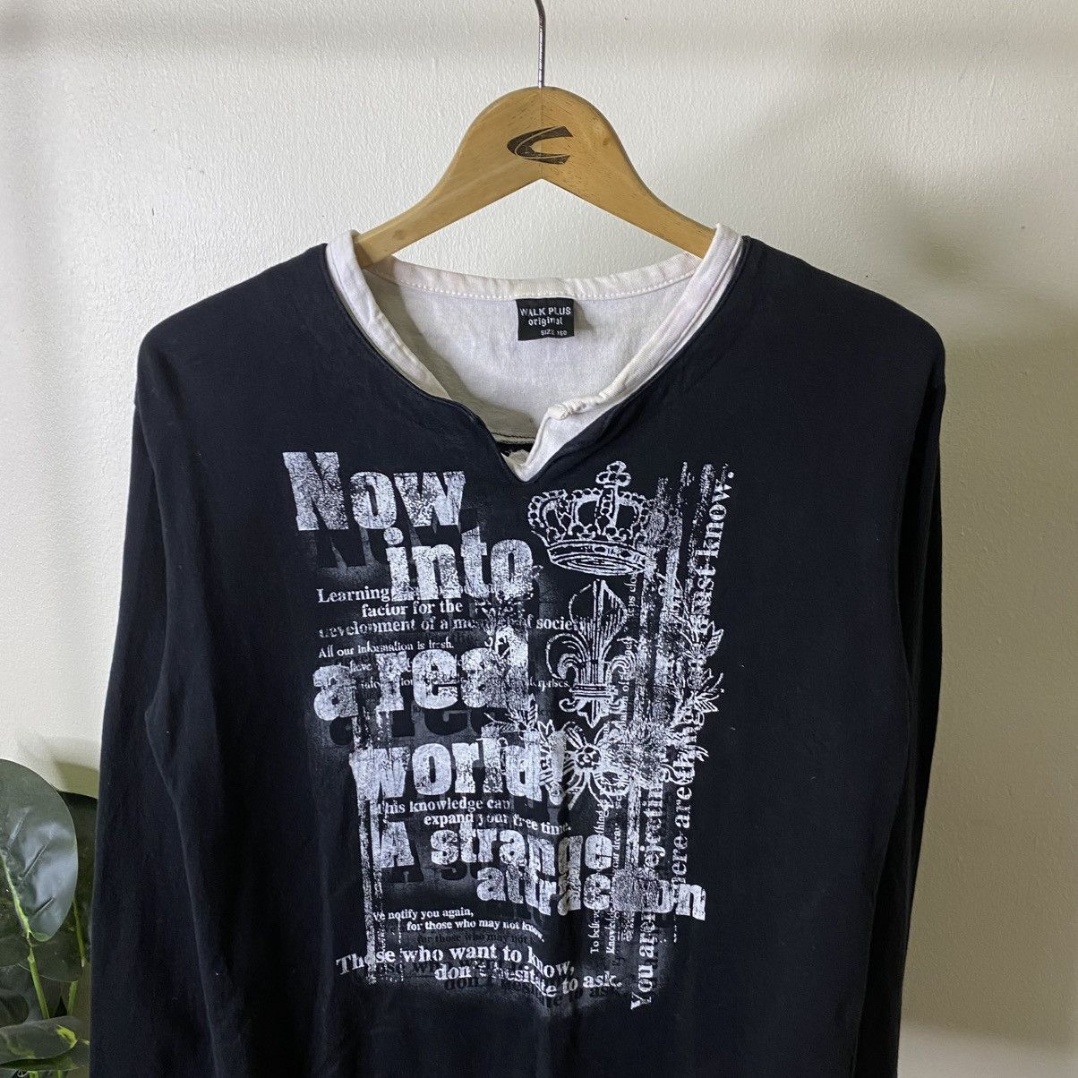 If Six Was Nine JapanBrand Seditionaries Poem Cyber Gothic Punk LGB LS Tee Size US S / EU 44-46 / 1 - 2 Thumbnail
