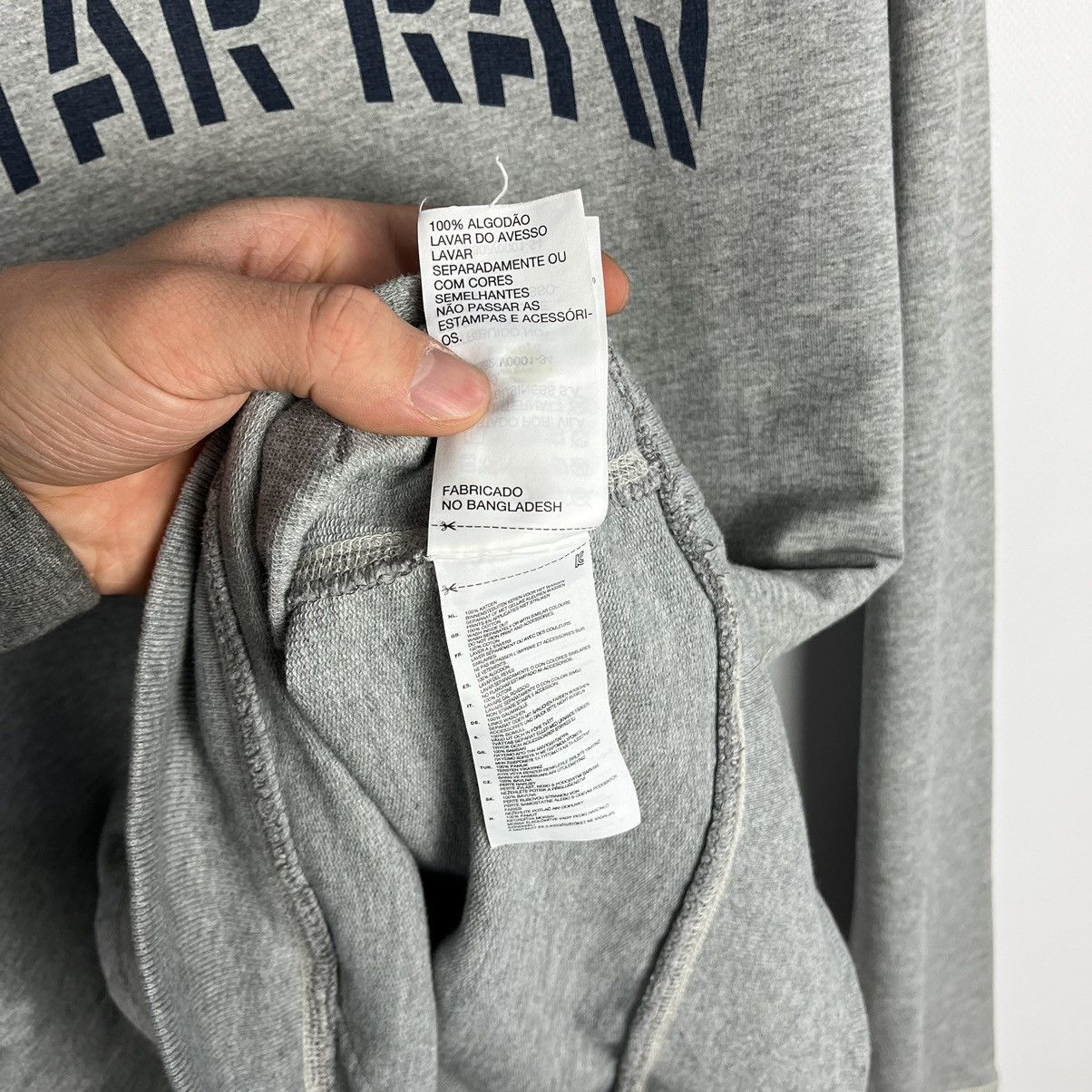 G-Star G-Star Raw Avant Garde Sweatshirt Y2K Men’s Size M Gray Top Size US M / EU 48-50 / 2 - 14 Thumbnail