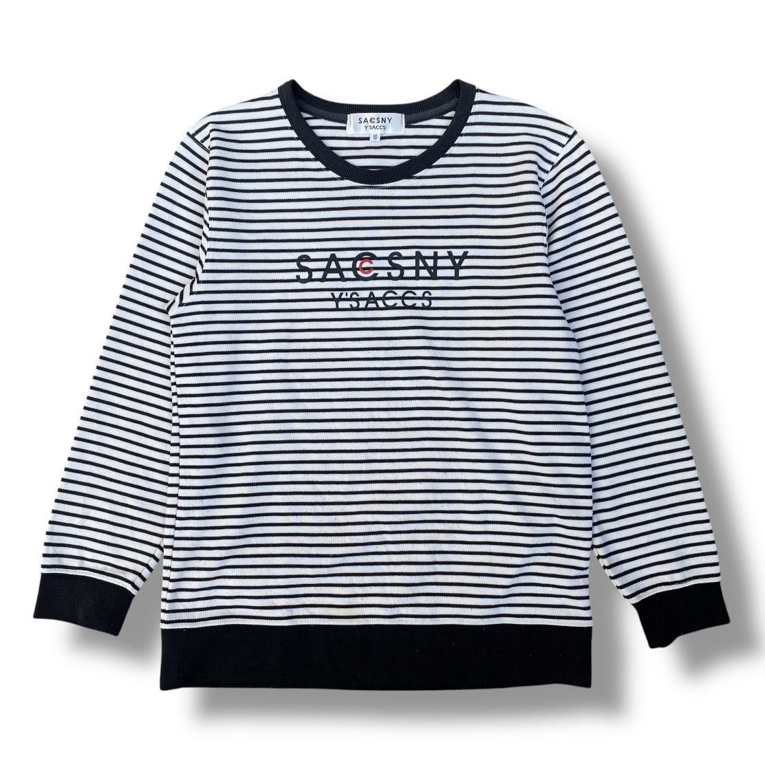 Yohji Yamamoto Vintage 90s Sacsny Y’saccs by Yohji Yamamoto Shirt. #F8 Size S / US 4 / IT 40 - 1 Thumbnail