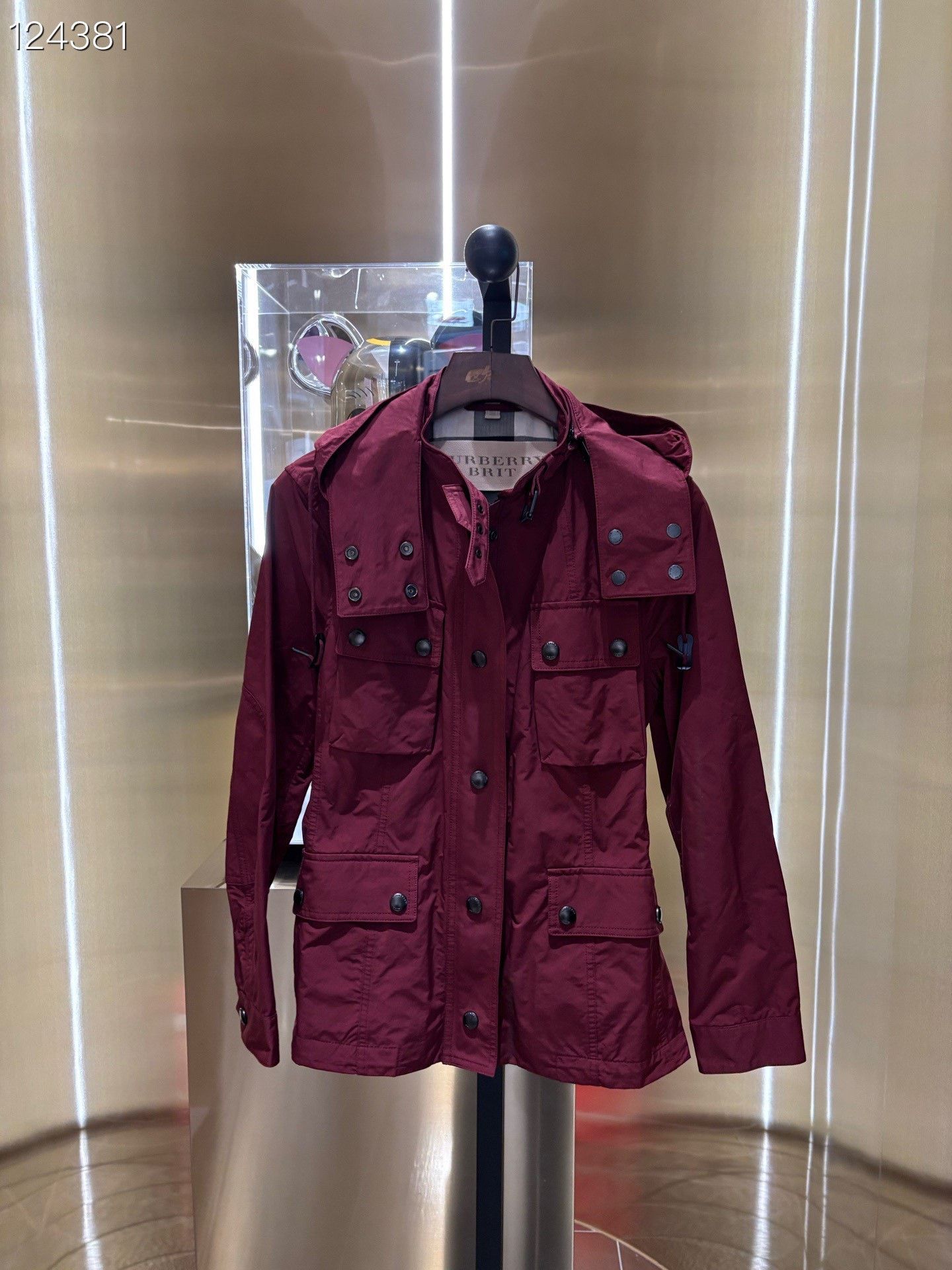 Burberry Burberry Short Trench Coat Size S / US 4 / IT 40 - 1 Thumbnail