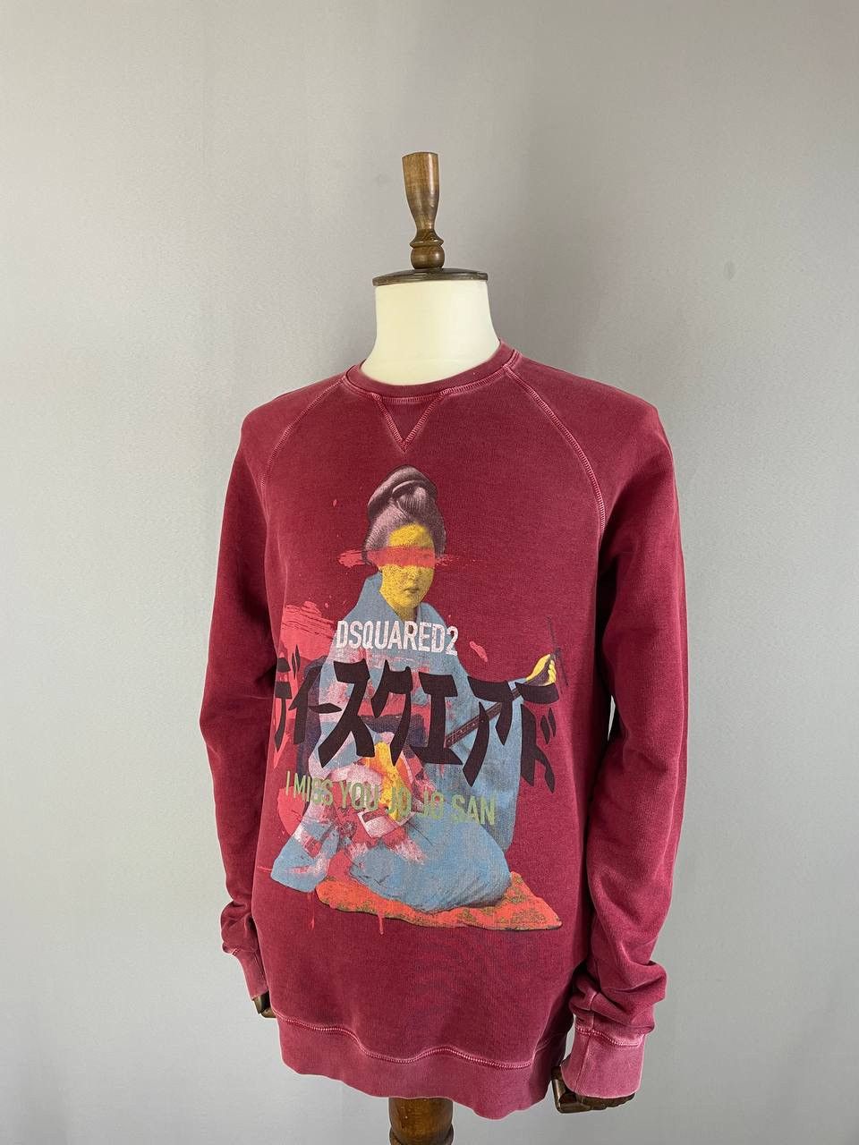 Dsquared2 Dsquared2 Crewneck Sweatshirt Cherry Japan Print Size US XXL / EU 58 / 5 - 1 Thumbnail