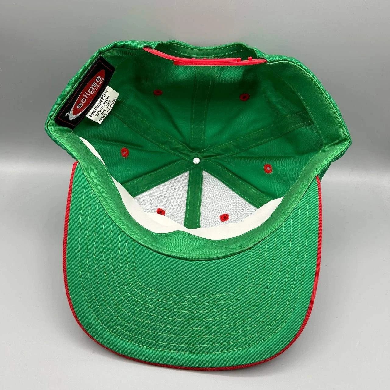 Other Vintage Italy Flag Hat Men Embroidered Eclipse Snap Back Size ONE SIZE - 2 Thumbnail