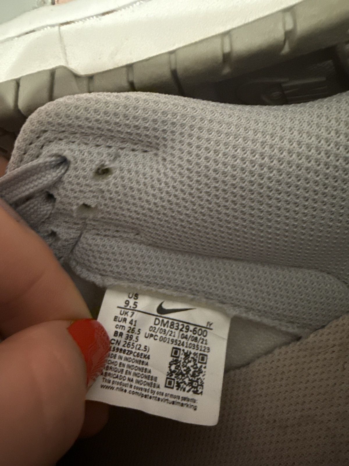 Nike pink and gray dunks Size US 9.5 / IT 39.5 - 6 Thumbnail