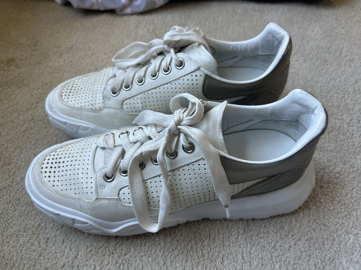 Alexander McQueen Alexander McQueen Perforated Court Sneakers Size US 8.5 / EU 41-42 - 2 Thumbnail
