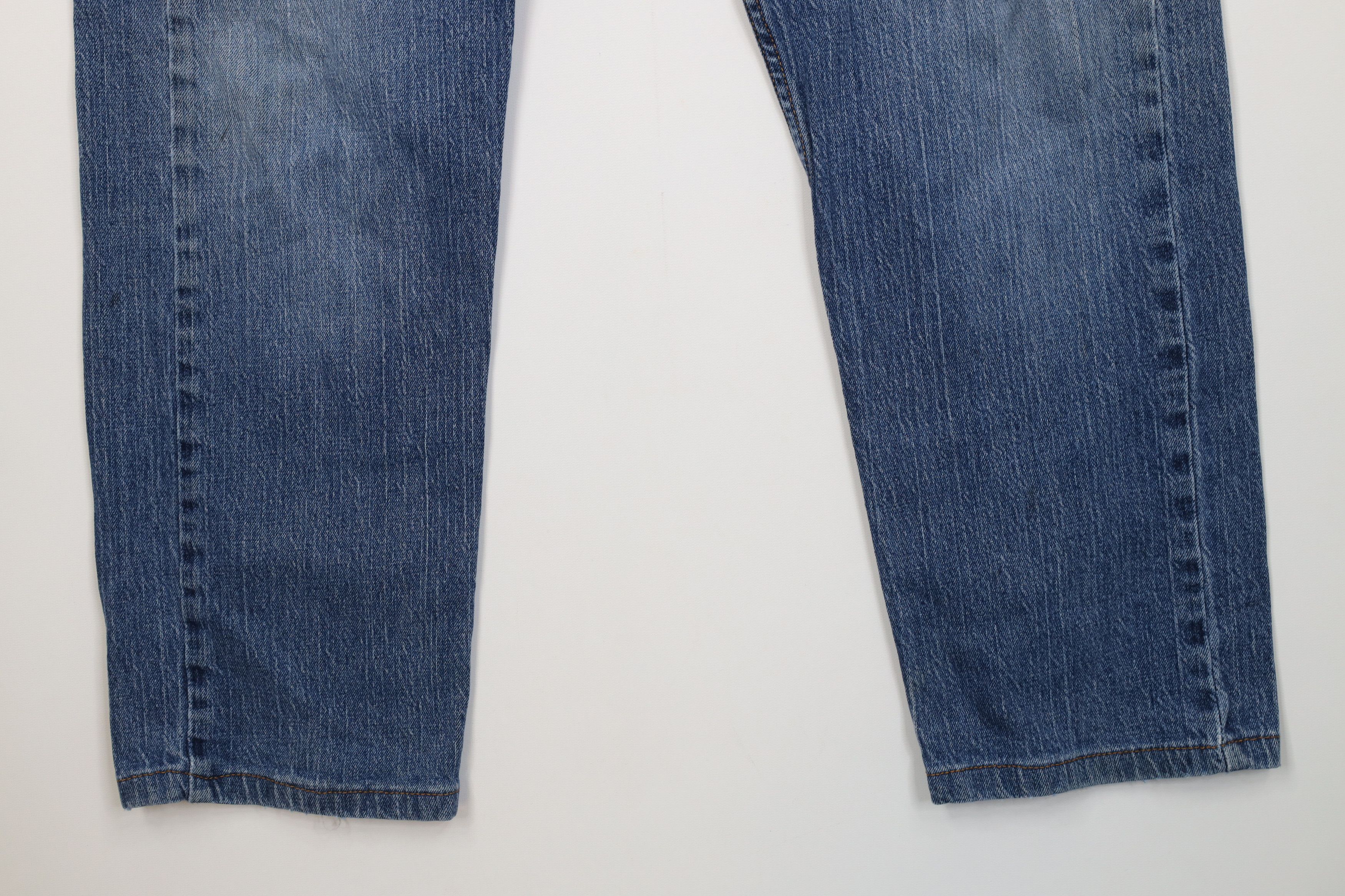 Levi's Vintage Y2K Levis 505 Regular Fit Straight Leg Denim Jeans Size US 36 / EU 52 - 4 Thumbnail