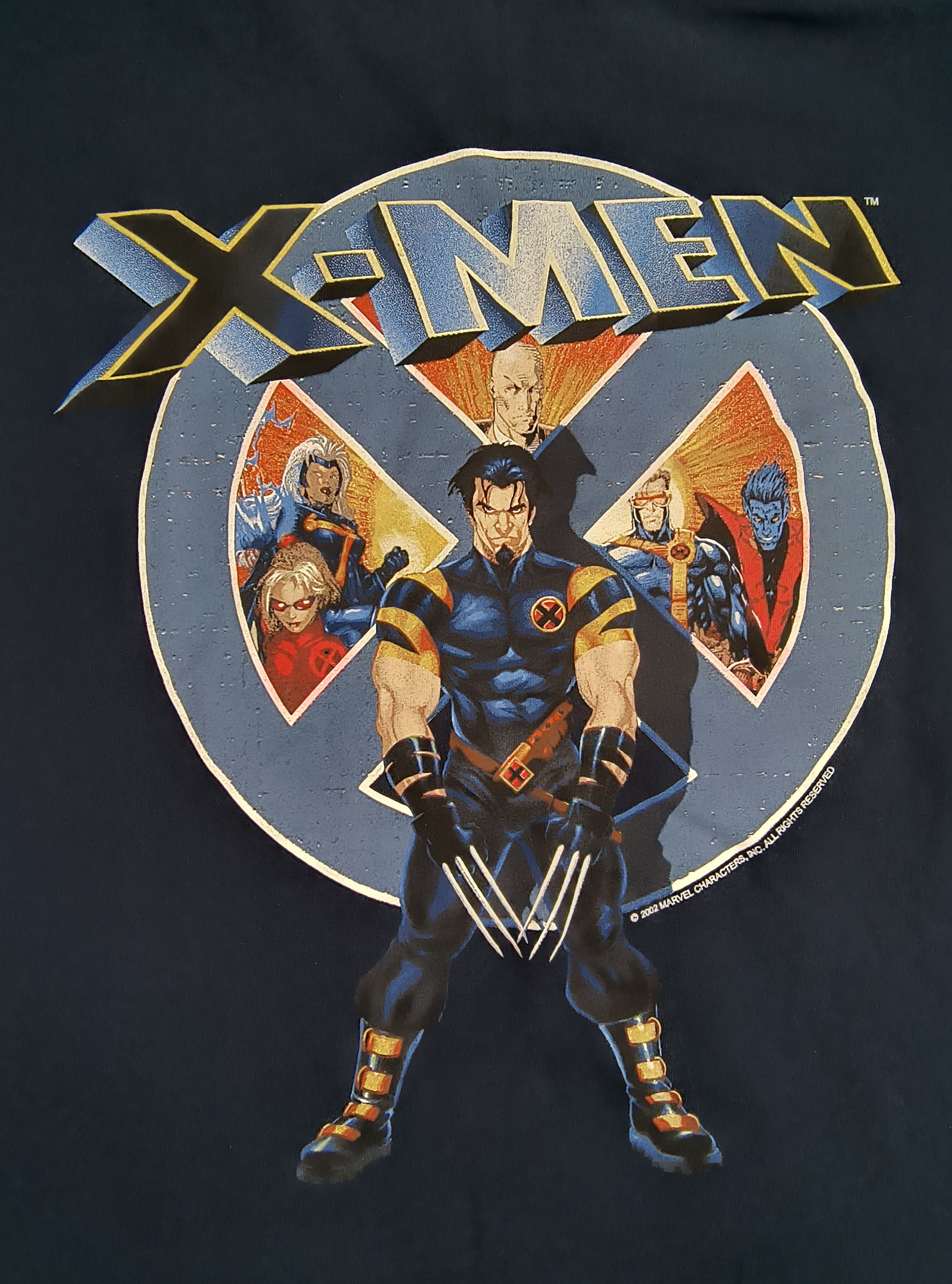 Vintage Y2K X-Men 2002 tee