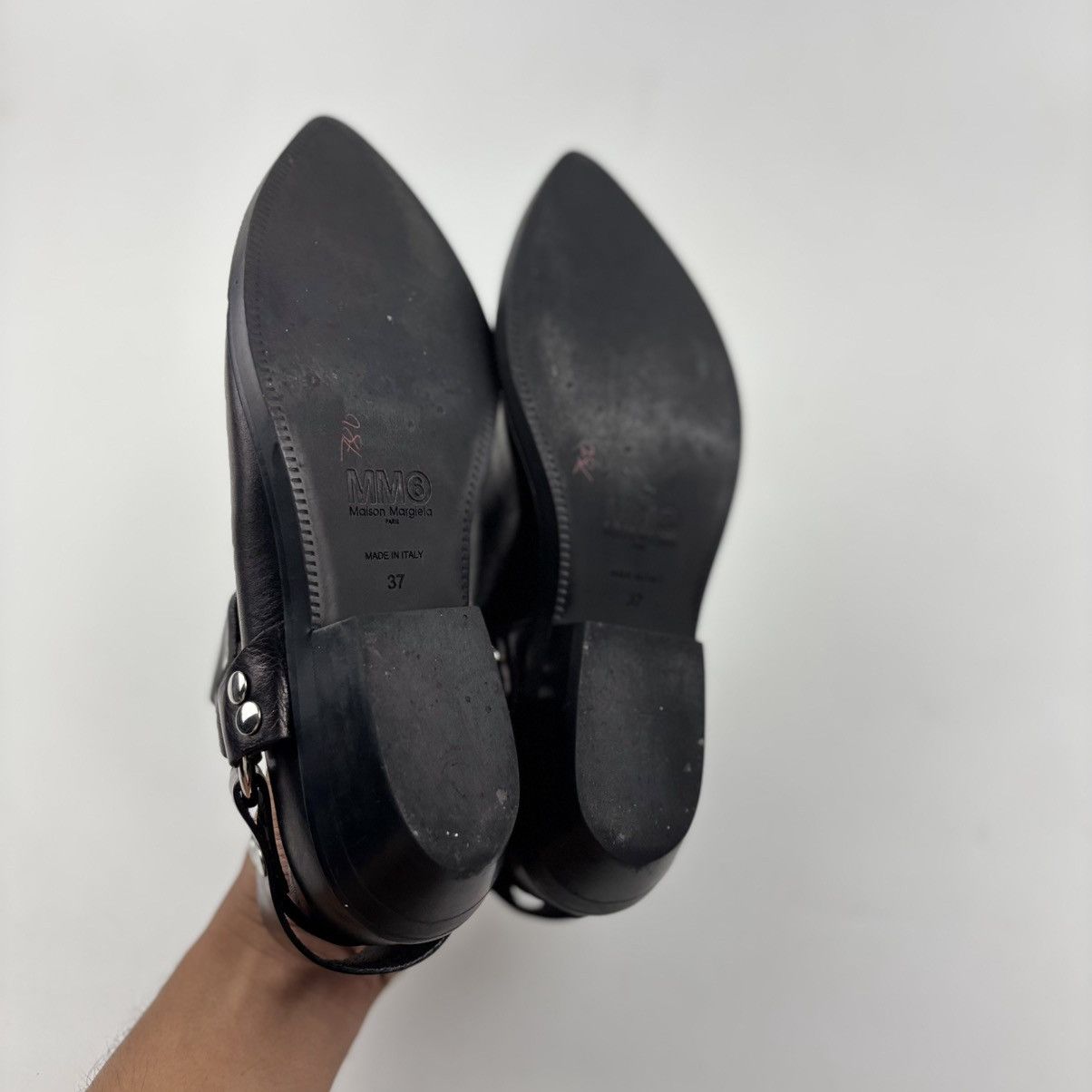 MM6 Mm6 Maison Margiela Harness Boots Size US 7 / IT 37 - 4 Thumbnail
