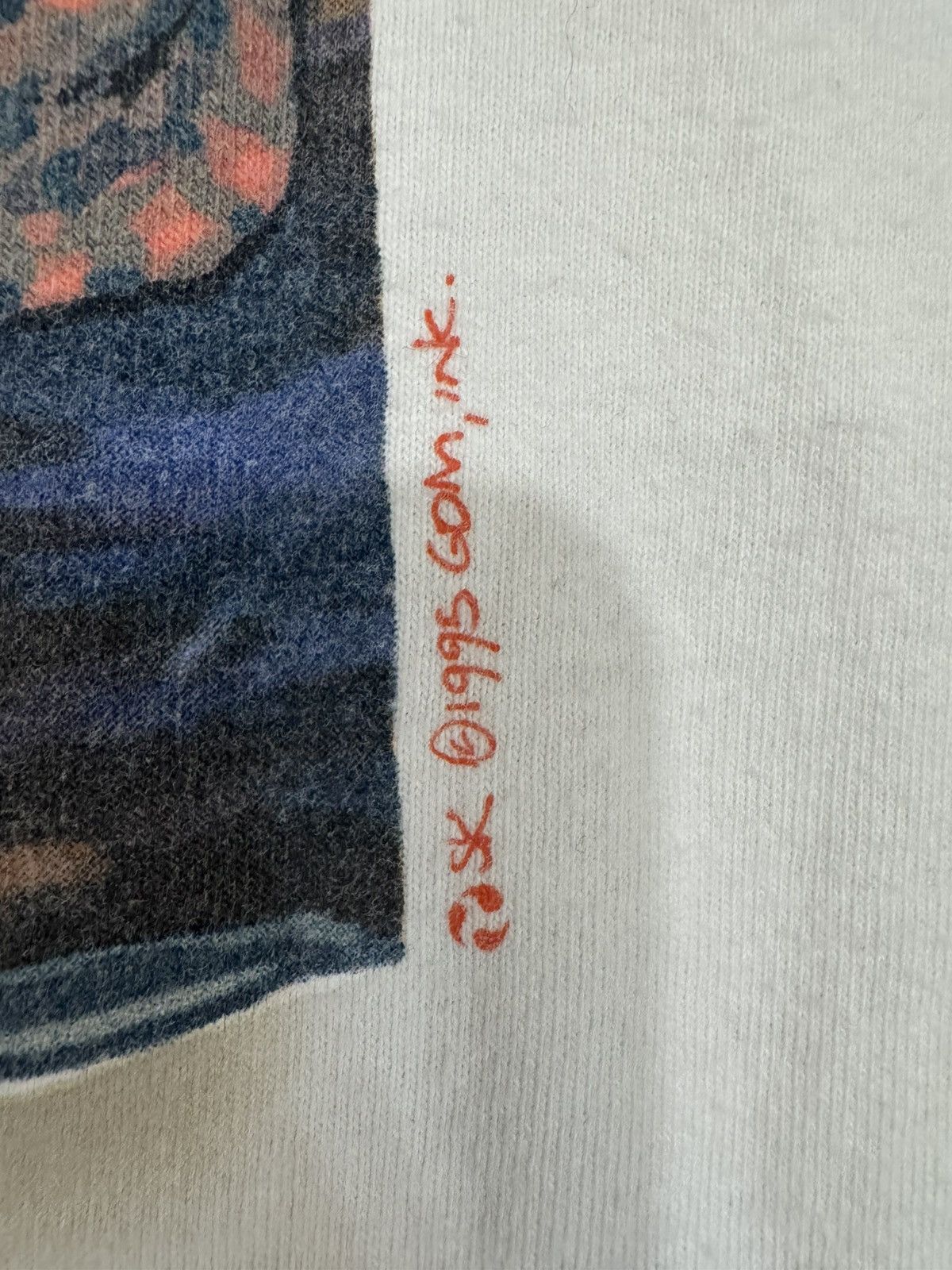 Grateful Dead × Liquid Blue 1995 Grateful Dead Liquid Blue “LL Rain” Vintage Tee Size US L / EU 52-54 / 3 - 5 Thumbnail