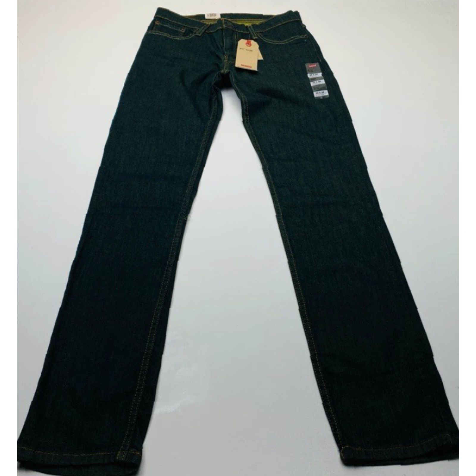 Levi's Levi’s 511 Slim Fit Advanced Stretch Jeans 30x34 Dark Wash Blue Denim Men’s NWT 04511-0408 Size US 30 / EU 46 - 3 Thumbnail