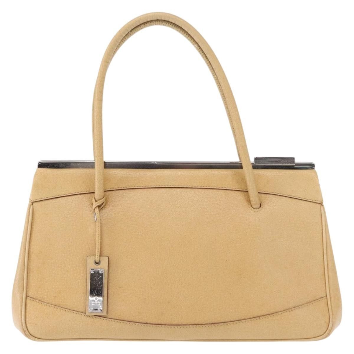 Gucci Gucci Vintage Handbag Leather Size ONE SIZE - 1 Thumbnail