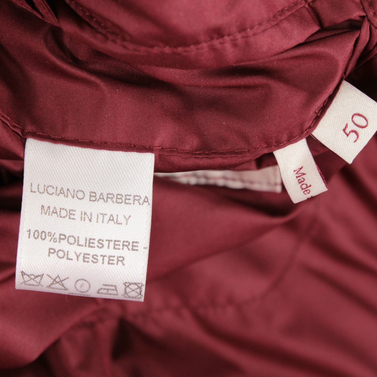 Luciano Barbera Luciano Barbera Vest Size M US In Red Polyester Size US M / EU 48-50 / 2 - 8 Thumbnail
