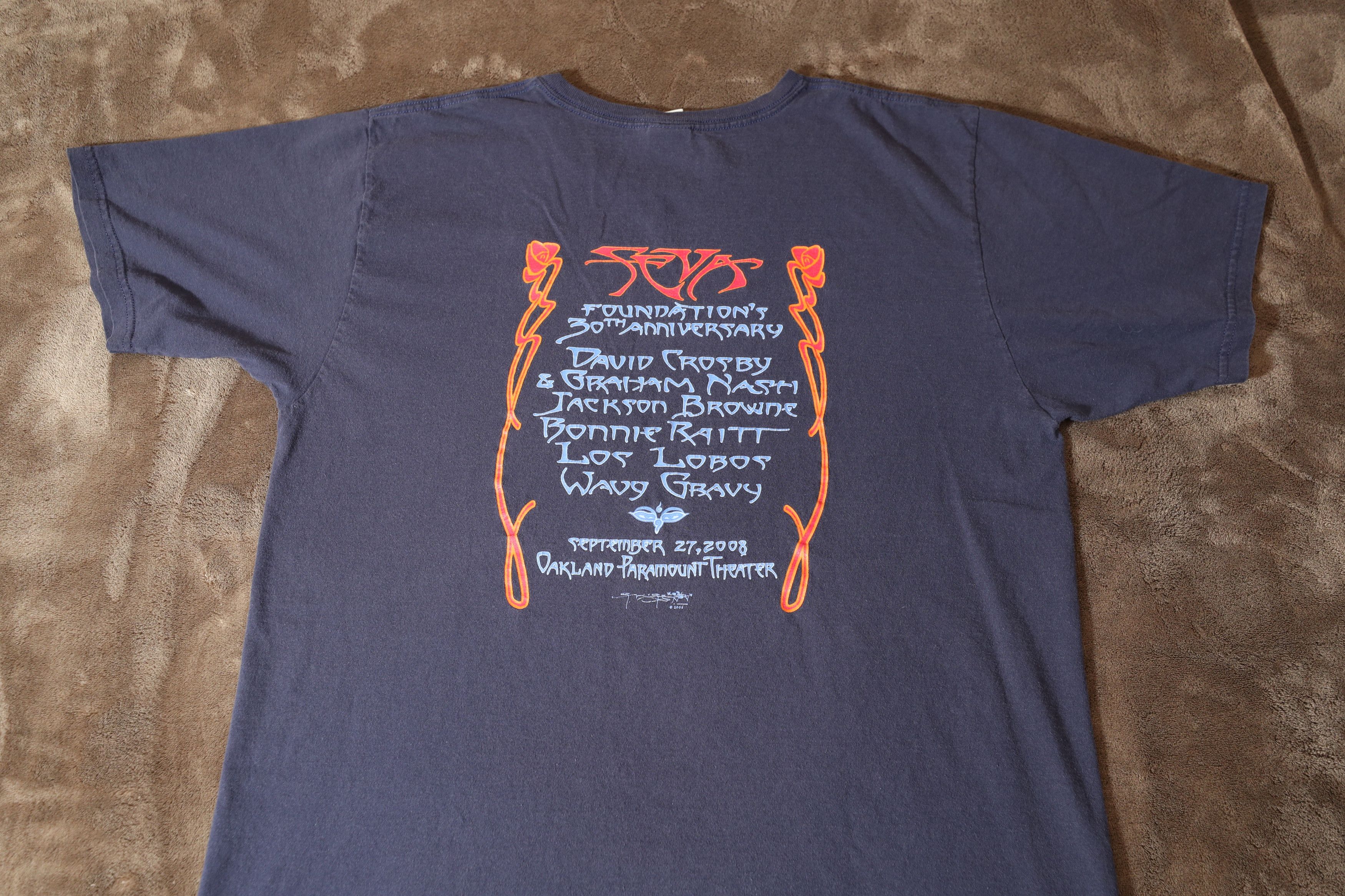 Grateful Dead Grateful Dead 30th Anniversary Oakland Tee (XL) Size US XL / EU 56 / 4 - 8 Thumbnail