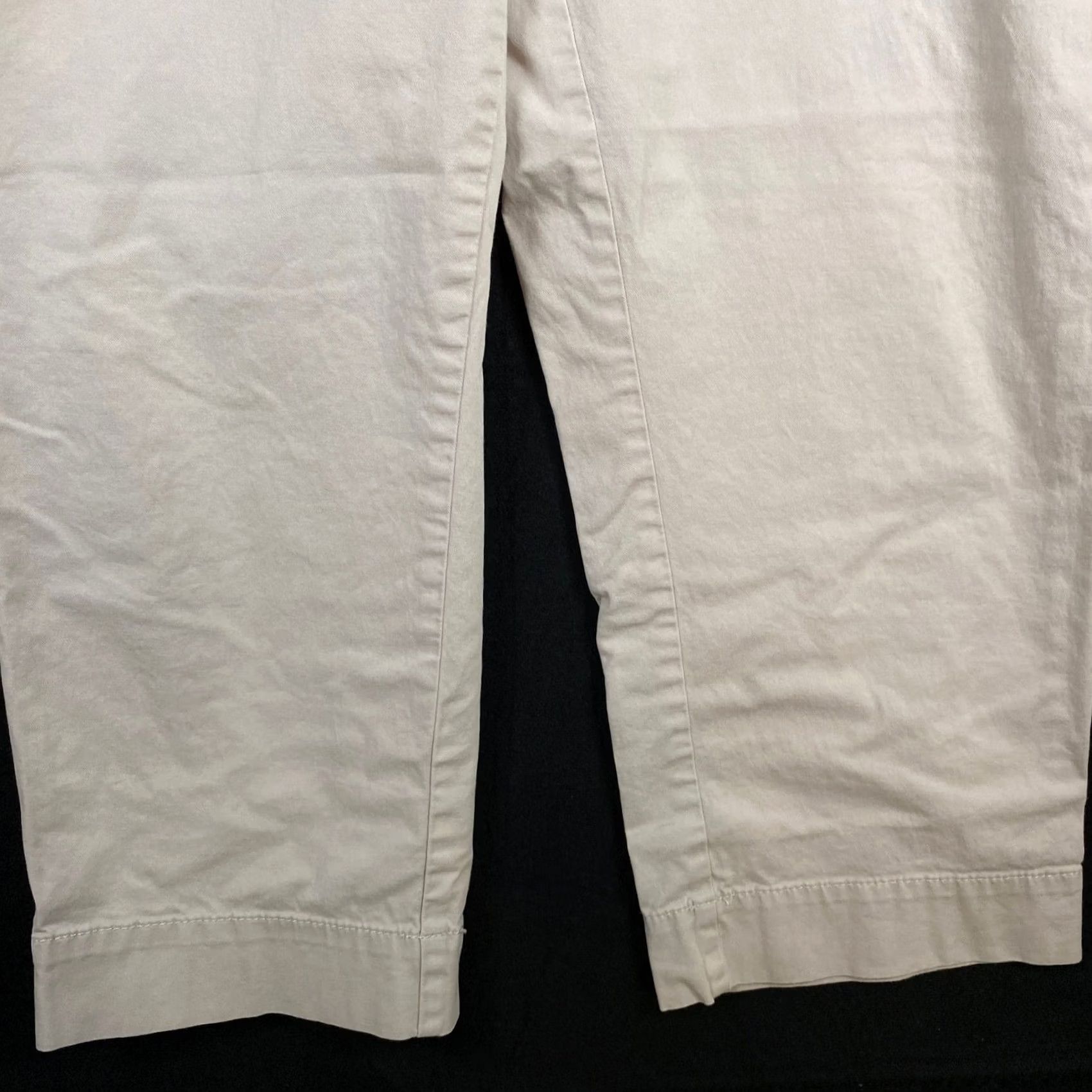 Ann Taylor Ann Taylor LOFT Womens Pants Tan Marisa Capri Cropped Workwear Stretch 12 Size 25" / US 0 / IT 36 - 3 Thumbnail