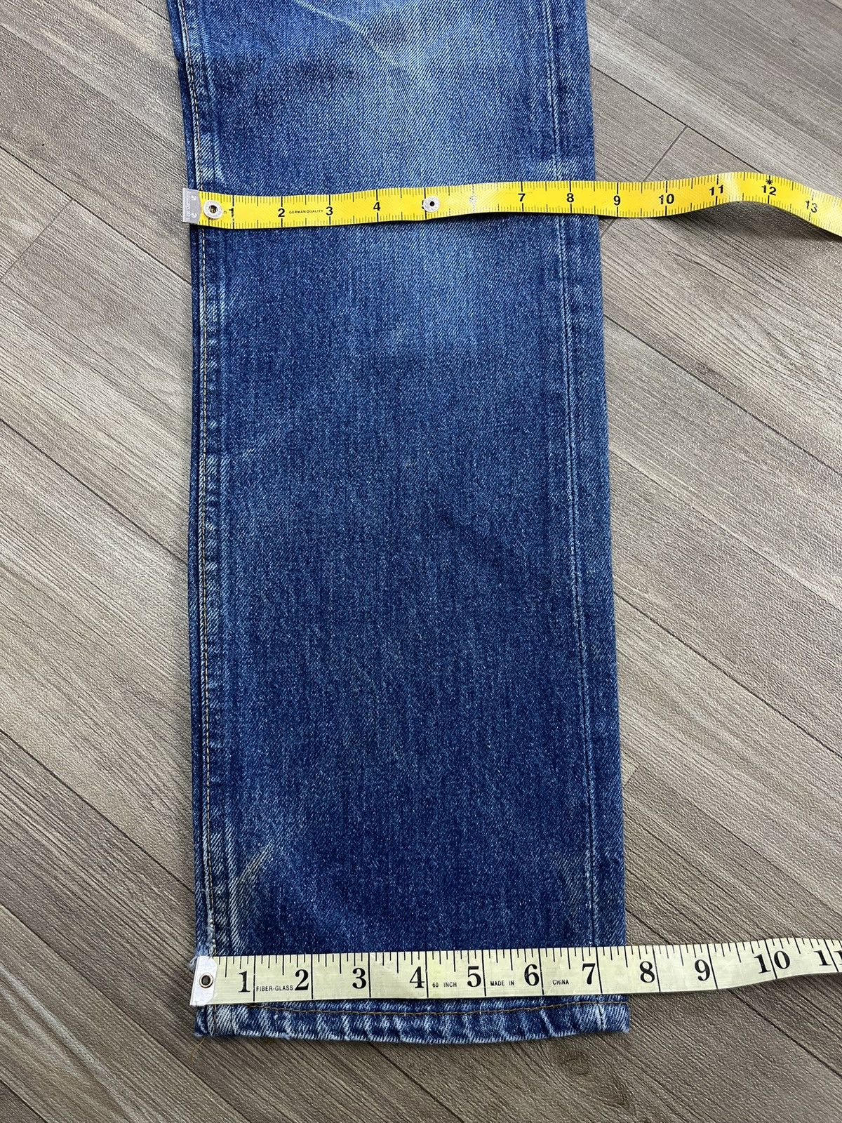Levi's Vintage Clothing 🇺🇸1990s Vintage Levis 501XX 30x32 Distressed Faded Blue Jeans Size US 30 / EU 46 - 19 Thumbnail