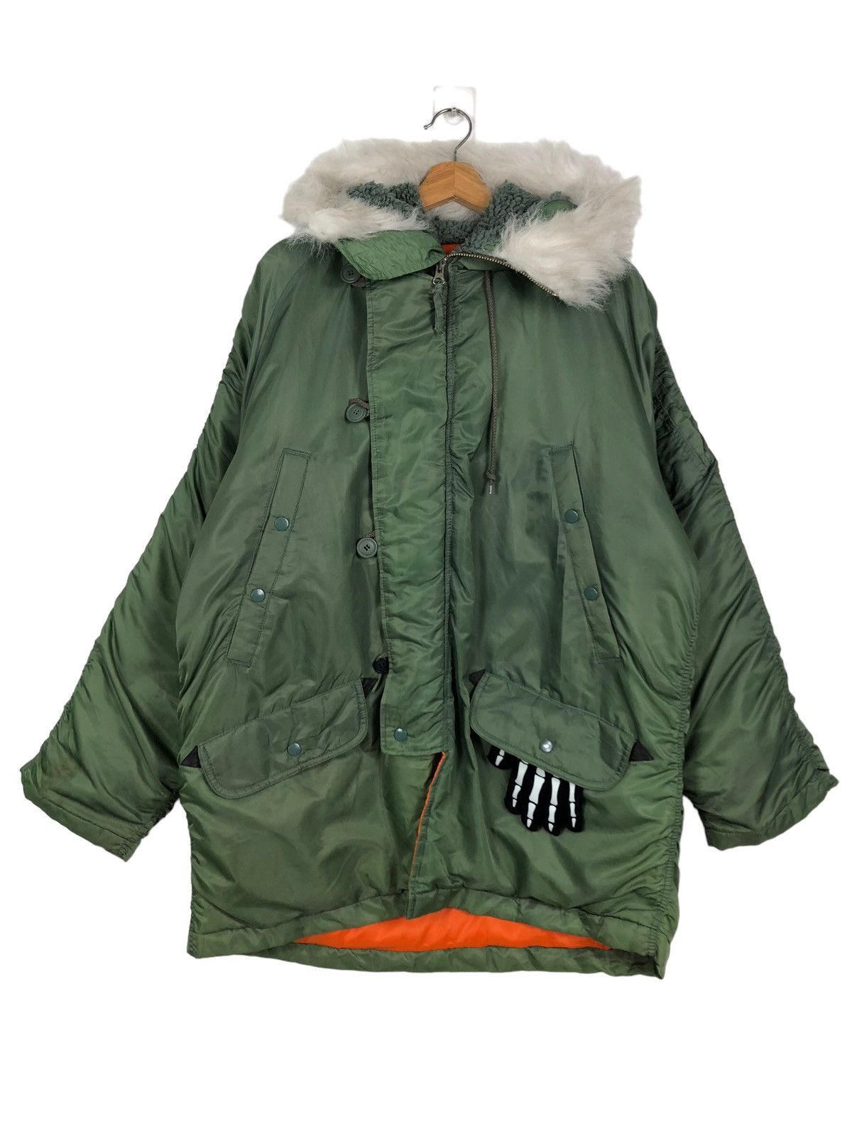 Buzz Rickson'S Green Parka