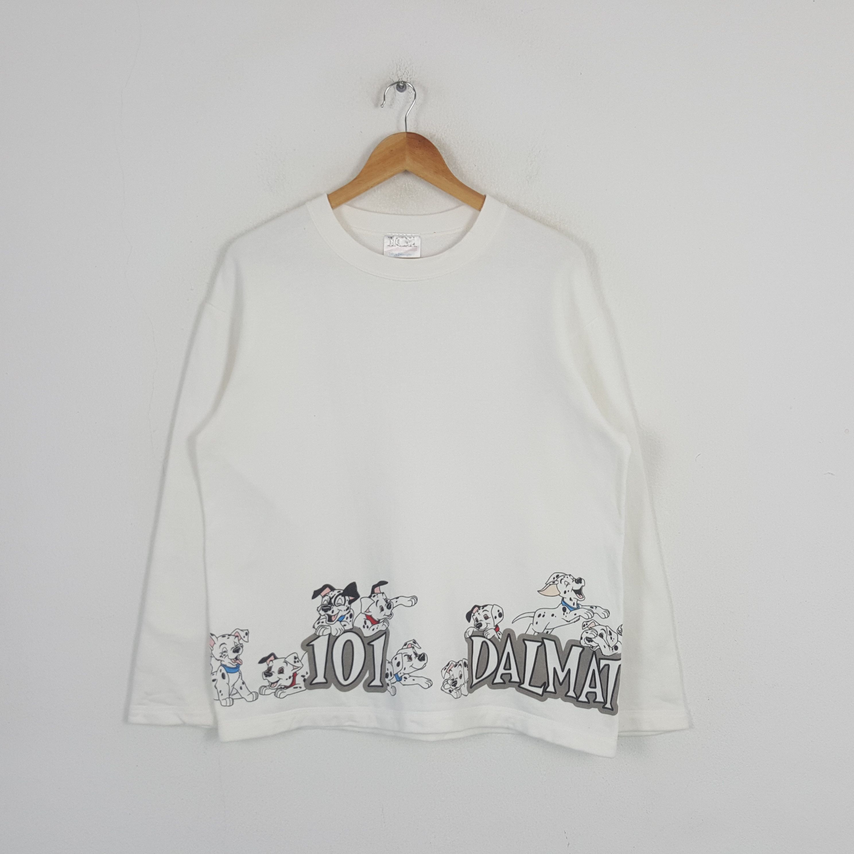 Other Vintage 101 Dalmatians Disney Cartoon Sweatshirt C283N26 Size US M / EU 48-50 / 2 - 3 Thumbnail