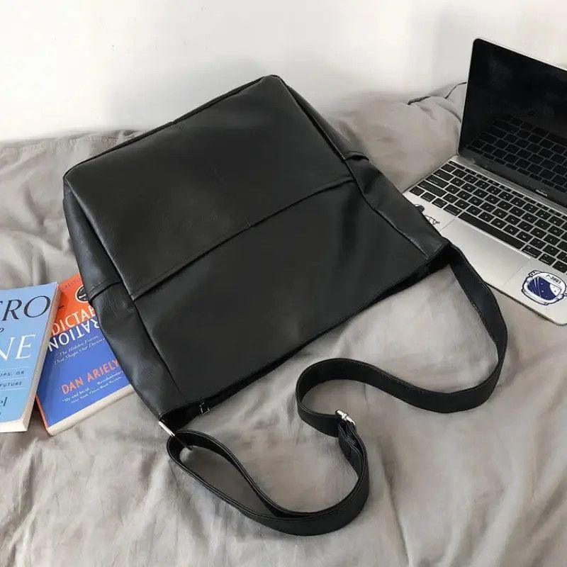 Leather PU Leather Crossbody Bag Black Candy Size ONE SIZE - 4 Thumbnail