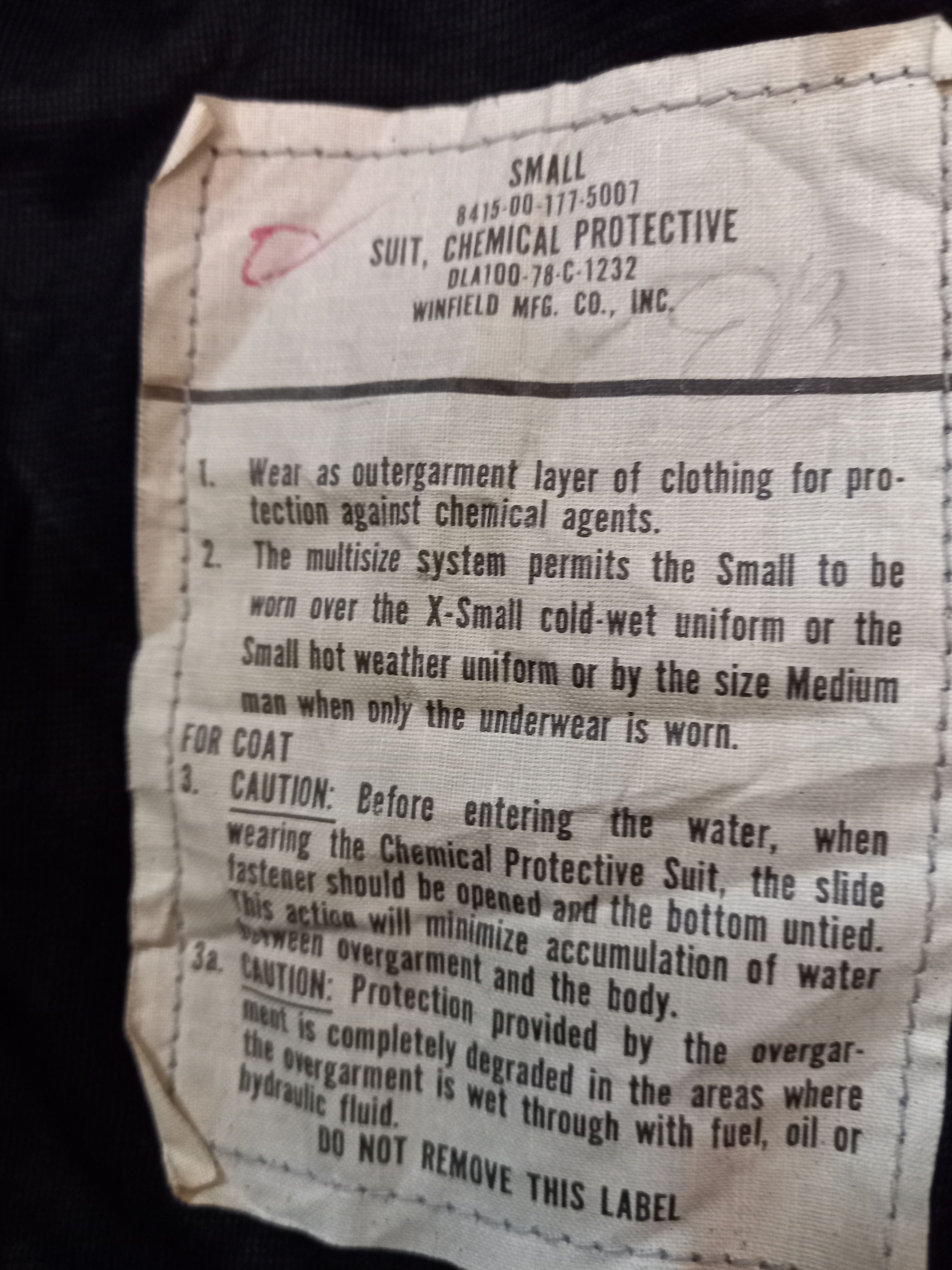 Vintage Vintage 70s Suit Protective Jacket Size US S / EU 44-46 / 1 - 4 Thumbnail