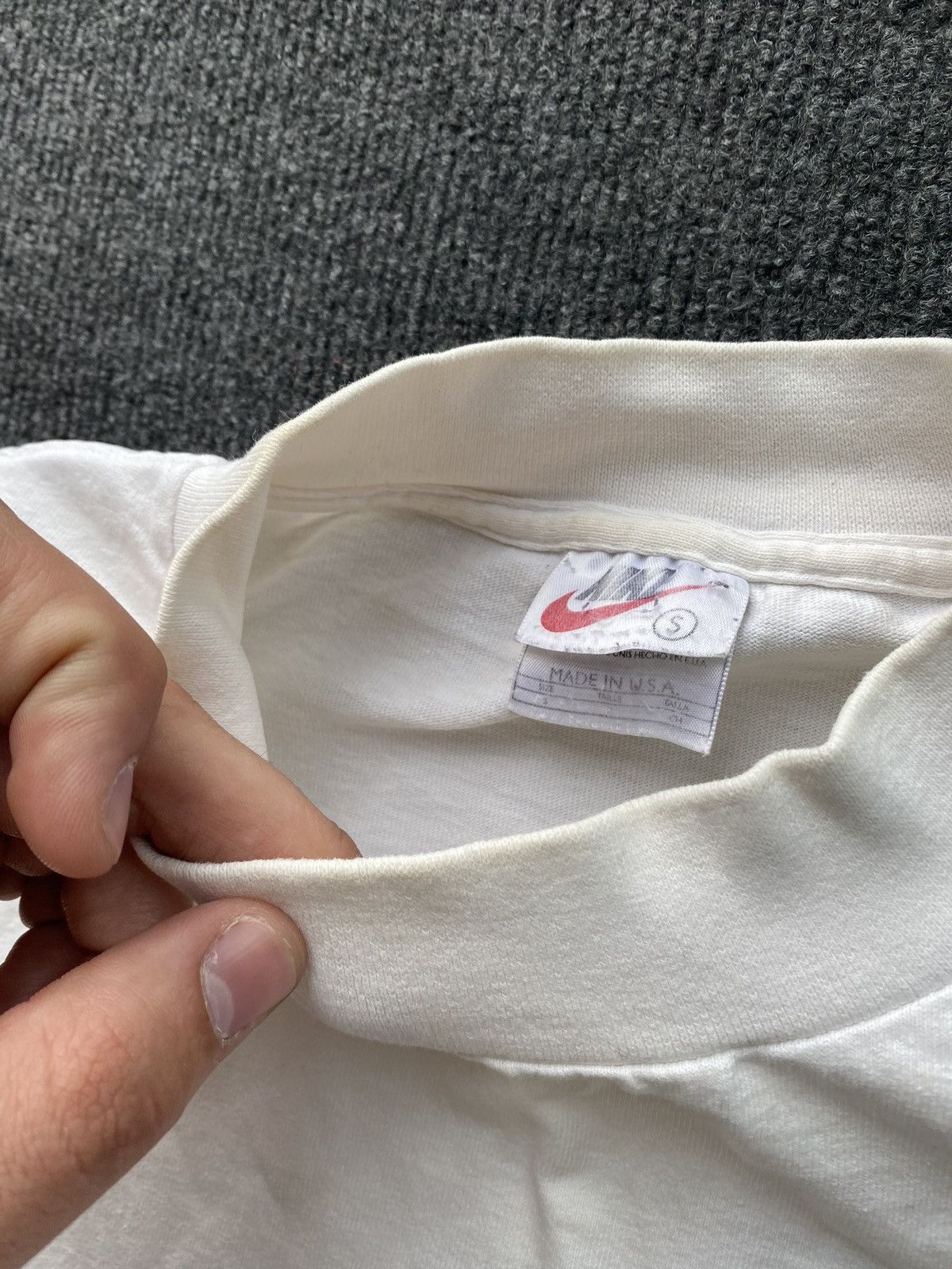 Nike 🔥90s Nike Aquatics logo unique rare long sleeve mens s usa Size US S / EU 44-46 / 1 - 10 Thumbnail