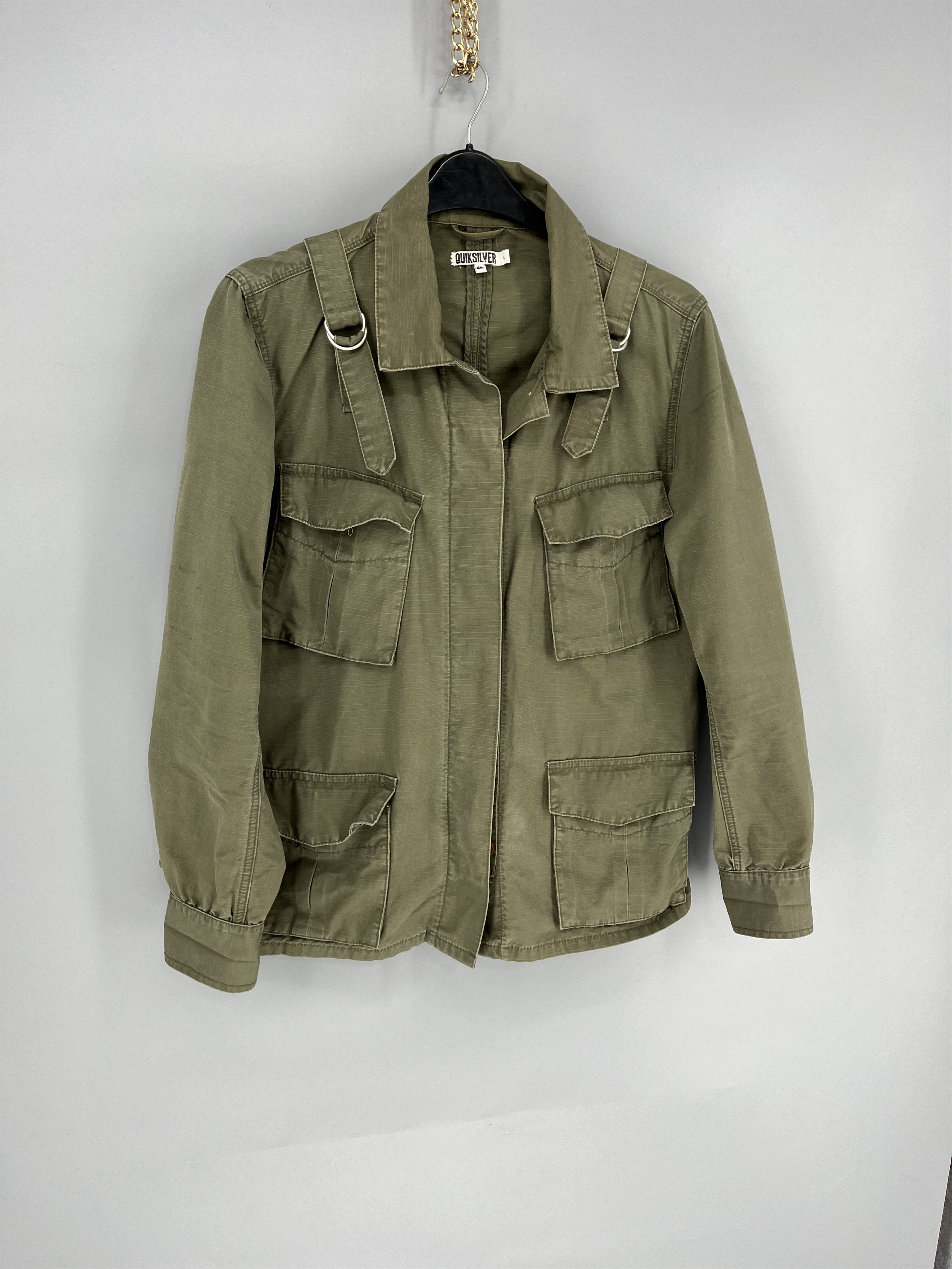 Quiksilver Vintage RARE Quiksilver Military Buttons Up Size US L / EU 52-54 / 3 - 2 Thumbnail