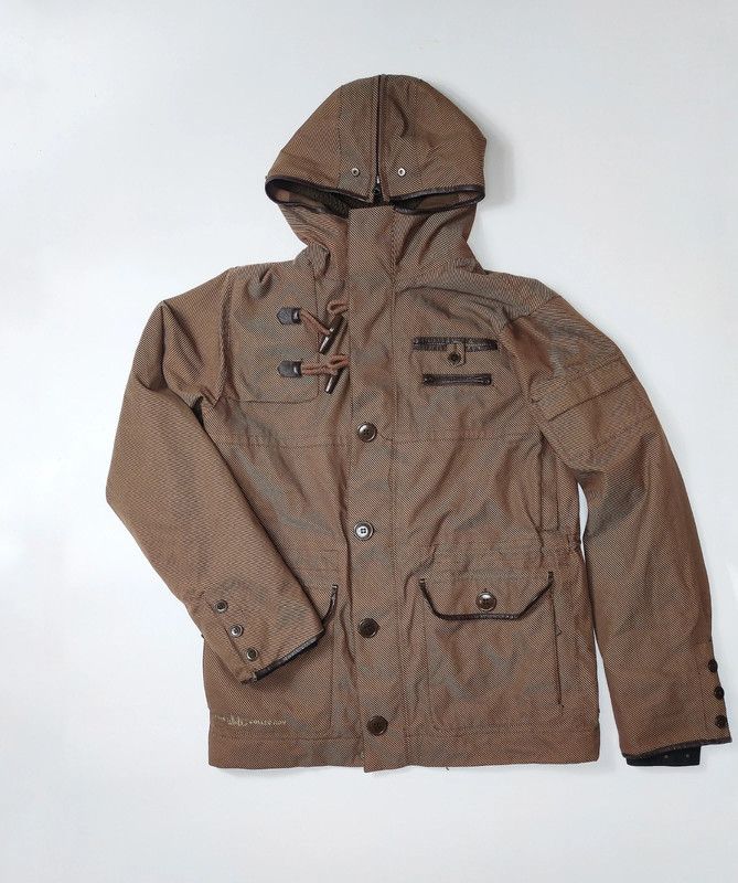 Brown snowboard jacket S the white collection Burton - Outerwear