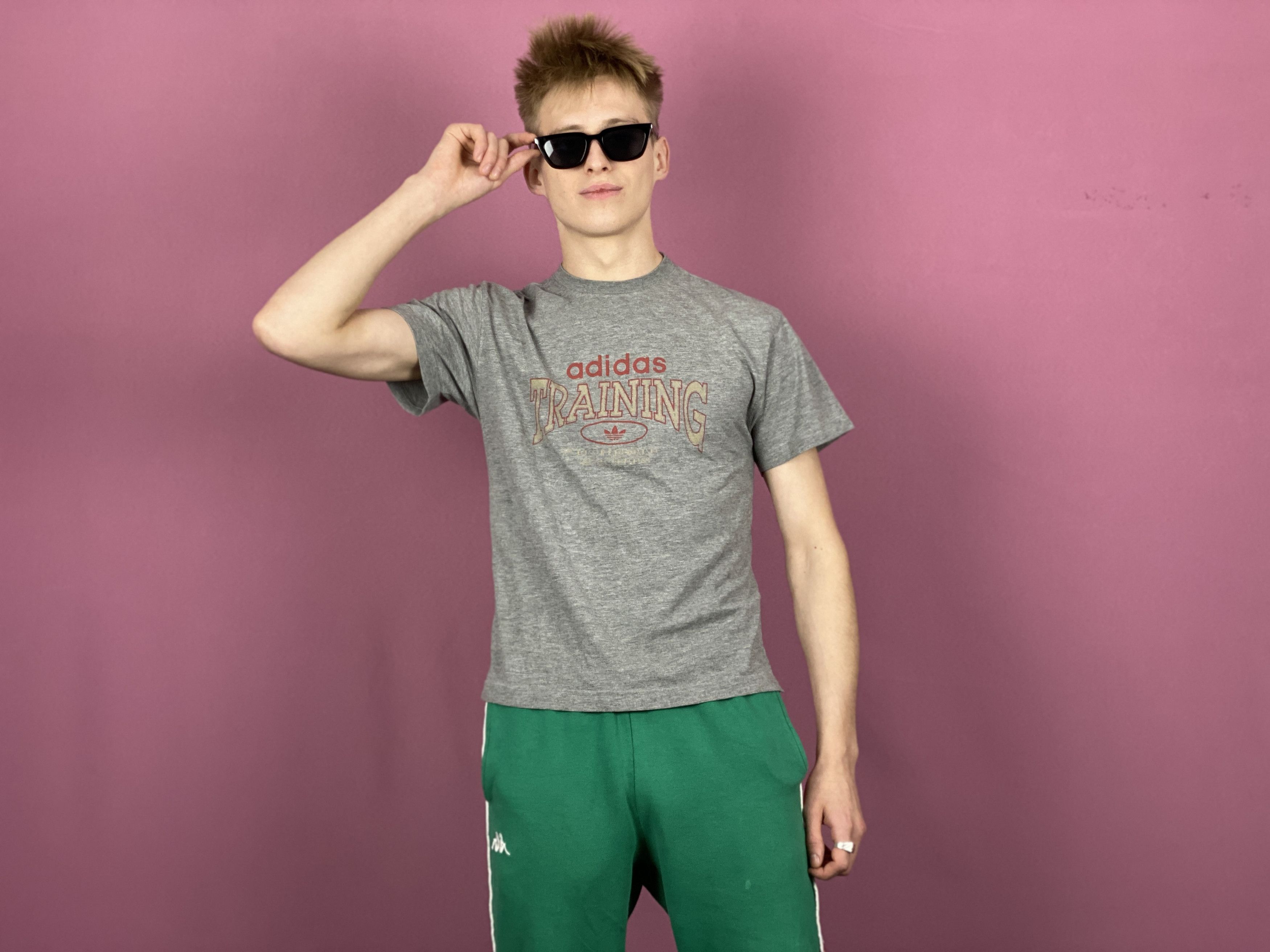 Adidas × Vintage 90s Adidas Originals Vintage T-Shirt - L Size US S / EU 44-46 / 1 - 1 Thumbnail