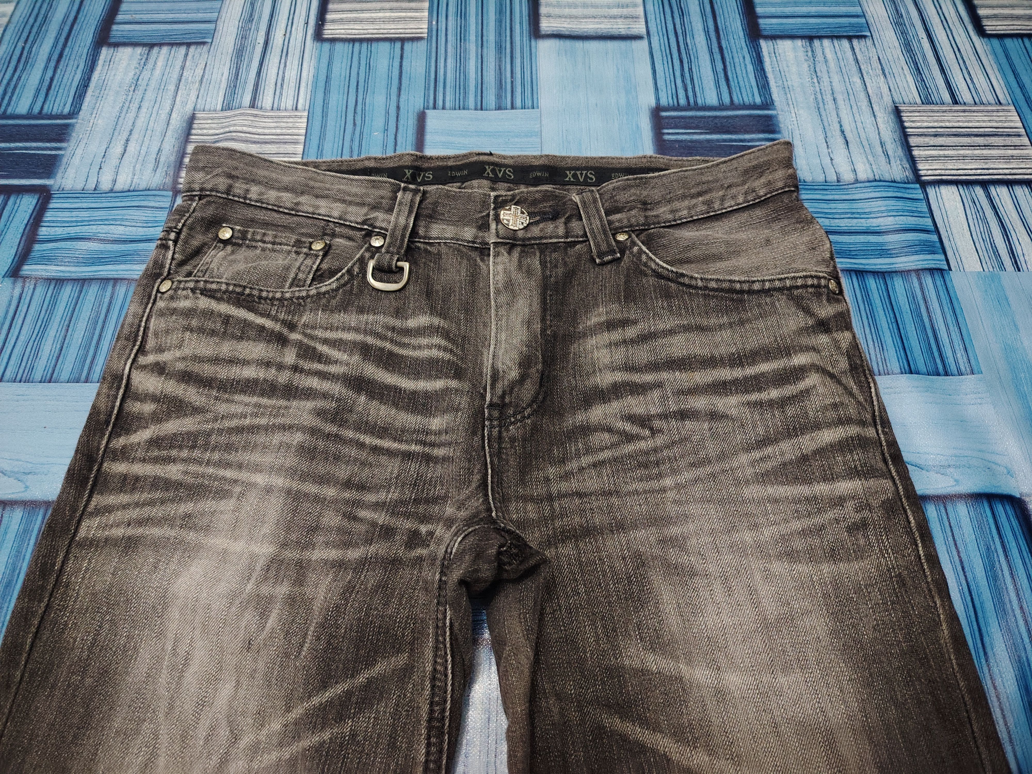 Who Decides War Japanese Edwin Flare Jeans Distressed Jeans Size US 32 / EU 48 - 7 Thumbnail