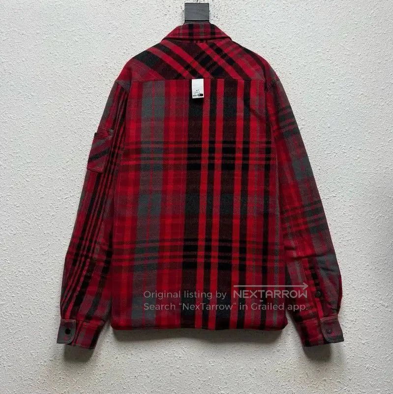 Off-White Off-White Red Plaid Long Sleeve Jacket . Size US S / EU 44-46 / 1 - 2 Thumbnail