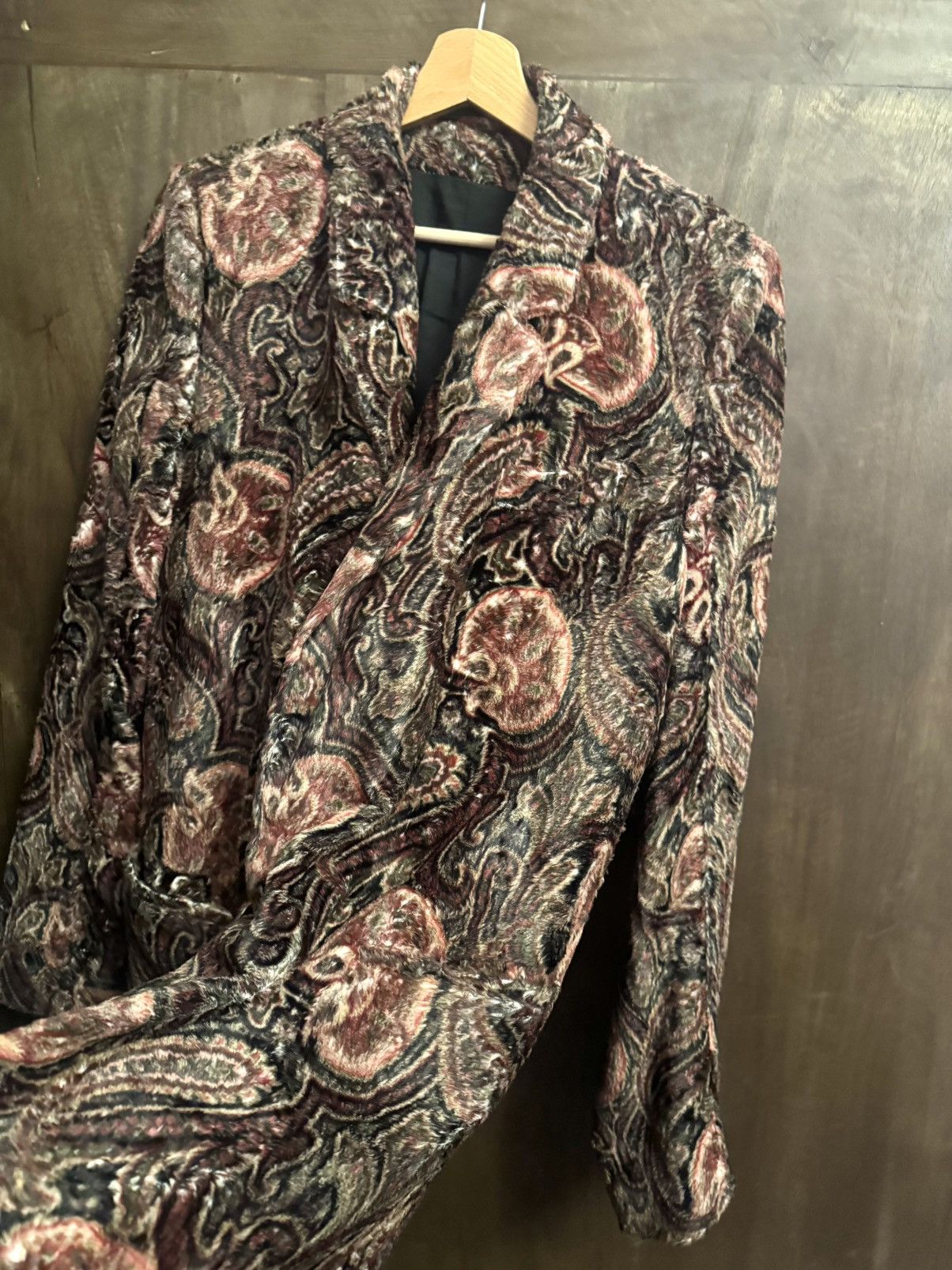 Ann Demeulemeester ann demeulemeester runway fw19 velvet coat S Size US S / EU 44-46 / 1 - 8 Thumbnail