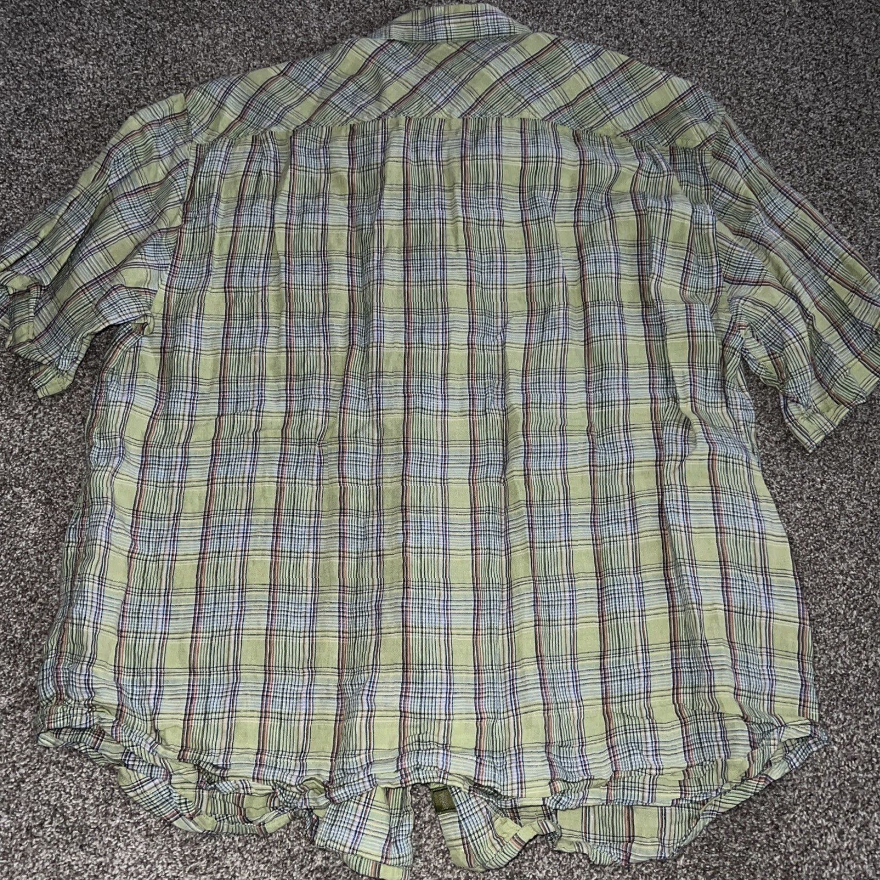 Tommy Bahama Tommy Bahama Green 100% Linen Shirt Mens XL Size US XL / EU 56 / 4 - 4 Thumbnail