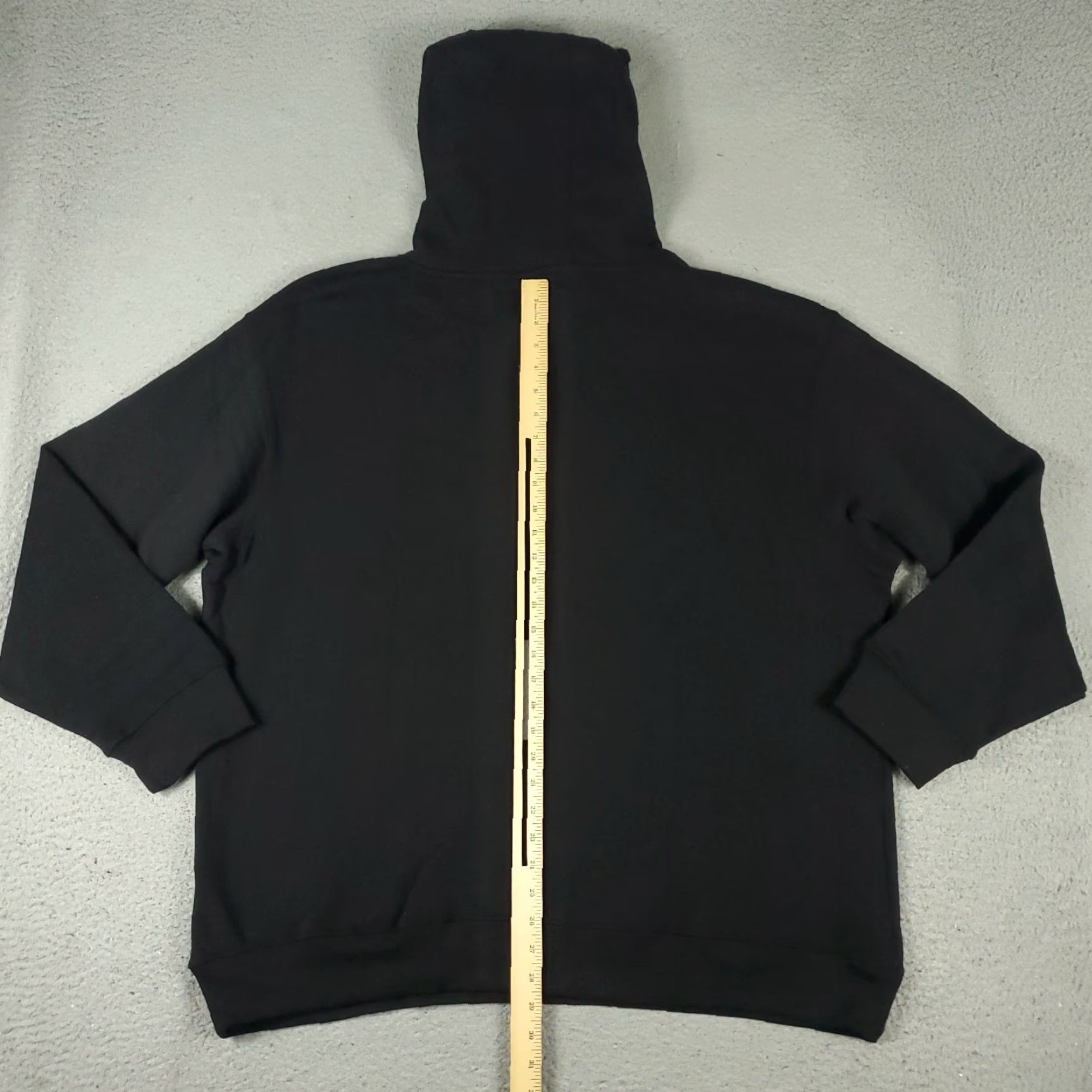 Ariat Ariat Hoodie Mens XL Black Pullover Sweatshirt Knit Mock Neck Logo All Seasons Pockets Regular Casual Sweatshirt Size US XL / EU 56 / 4 - 3 Thumbnail