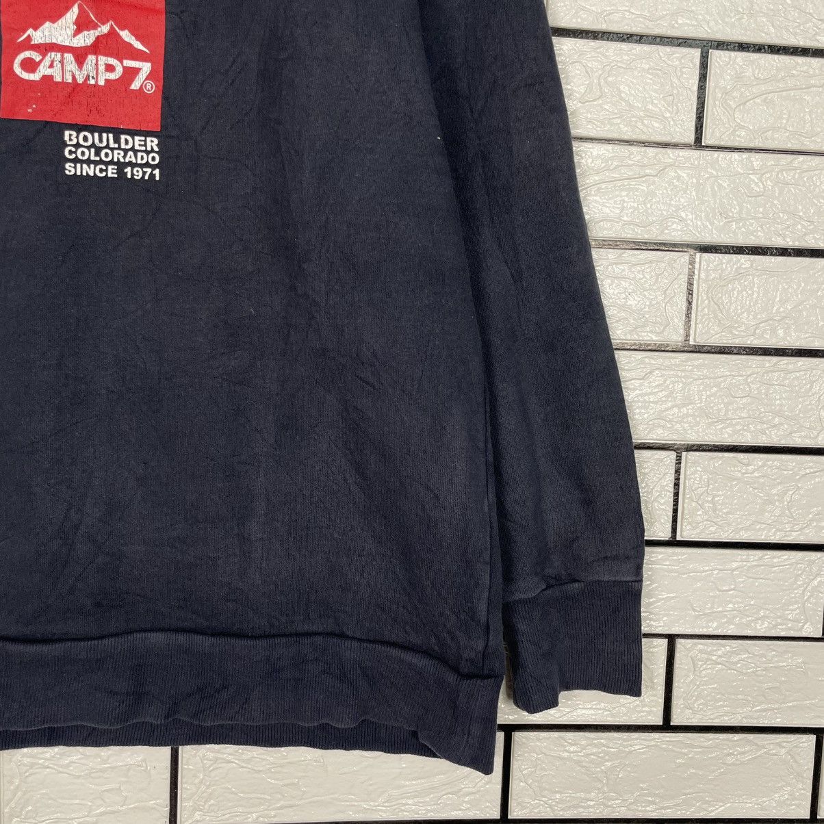 Japanese Brand Japanese Brand Camp 7 Black Sweatshirt Size US M / EU 48-50 / 2 - 4 Thumbnail