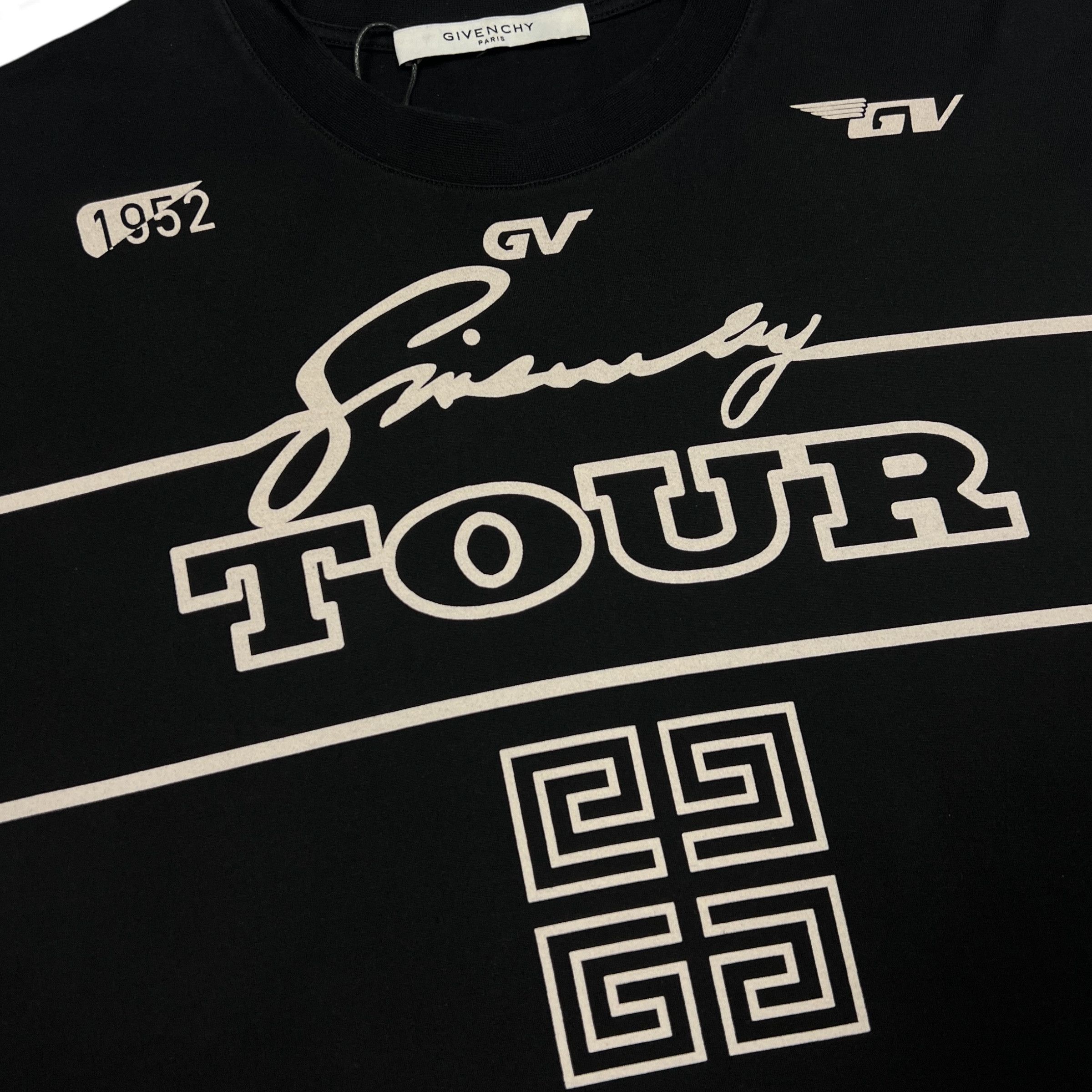 Givenchy Givenchy 4G Tour Logo T-Shirt Size US M / EU 48-50 / 2 - 3 Thumbnail