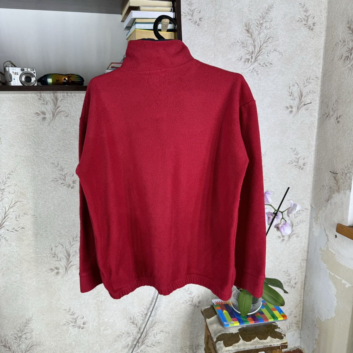Polo Ralph Lauren × Vintage Vintage 90s Ralph Lauren Polo Sport Fleece Red XL Luxury Size US XL / EU 56 / 4 - 2 Thumbnail