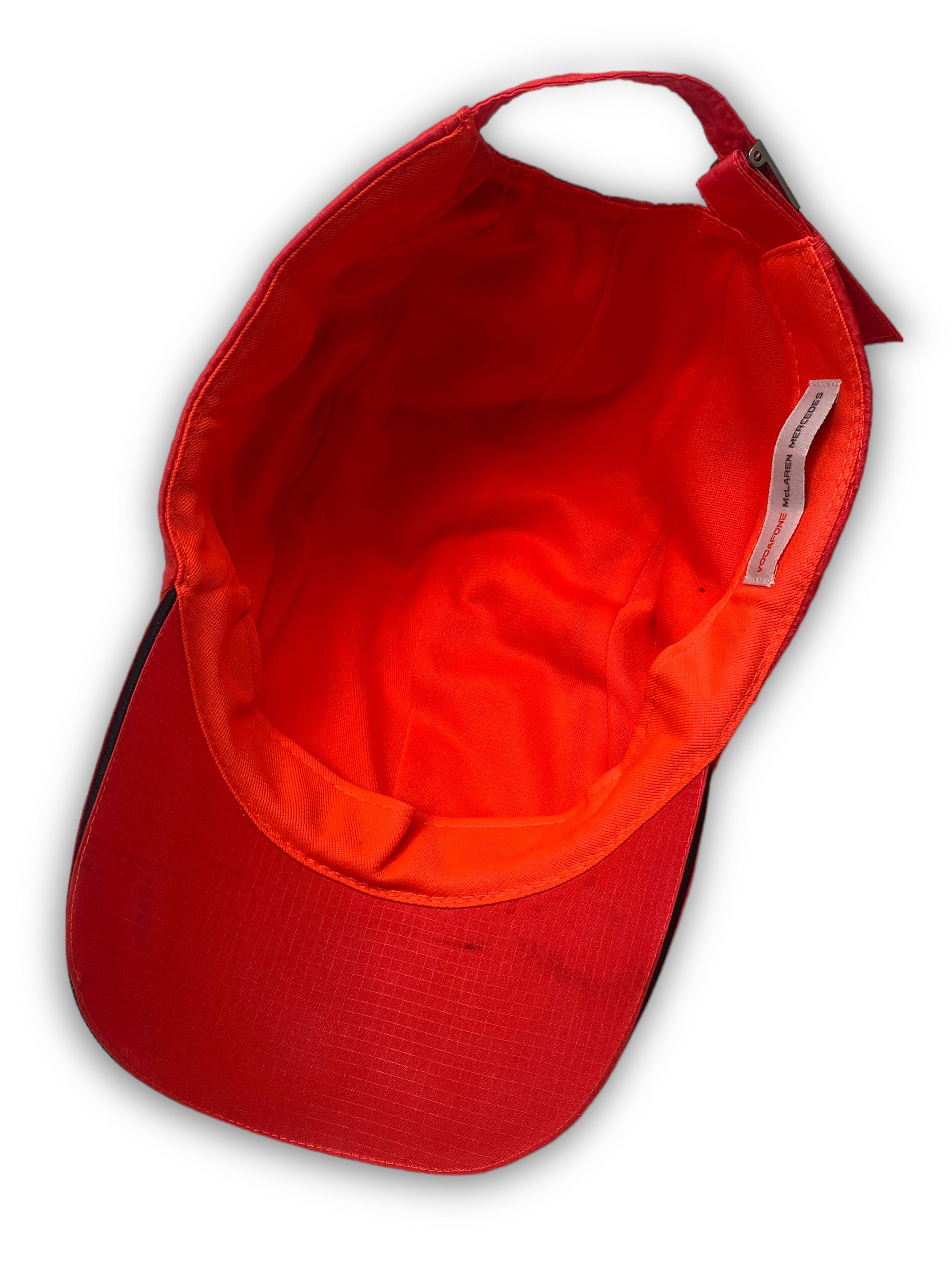 Mercedes-Benz Vintage MERCEDES MCLAREN Red Nylon Shell 5-Panel Cap M562 Size ONE SIZE - 6 Thumbnail