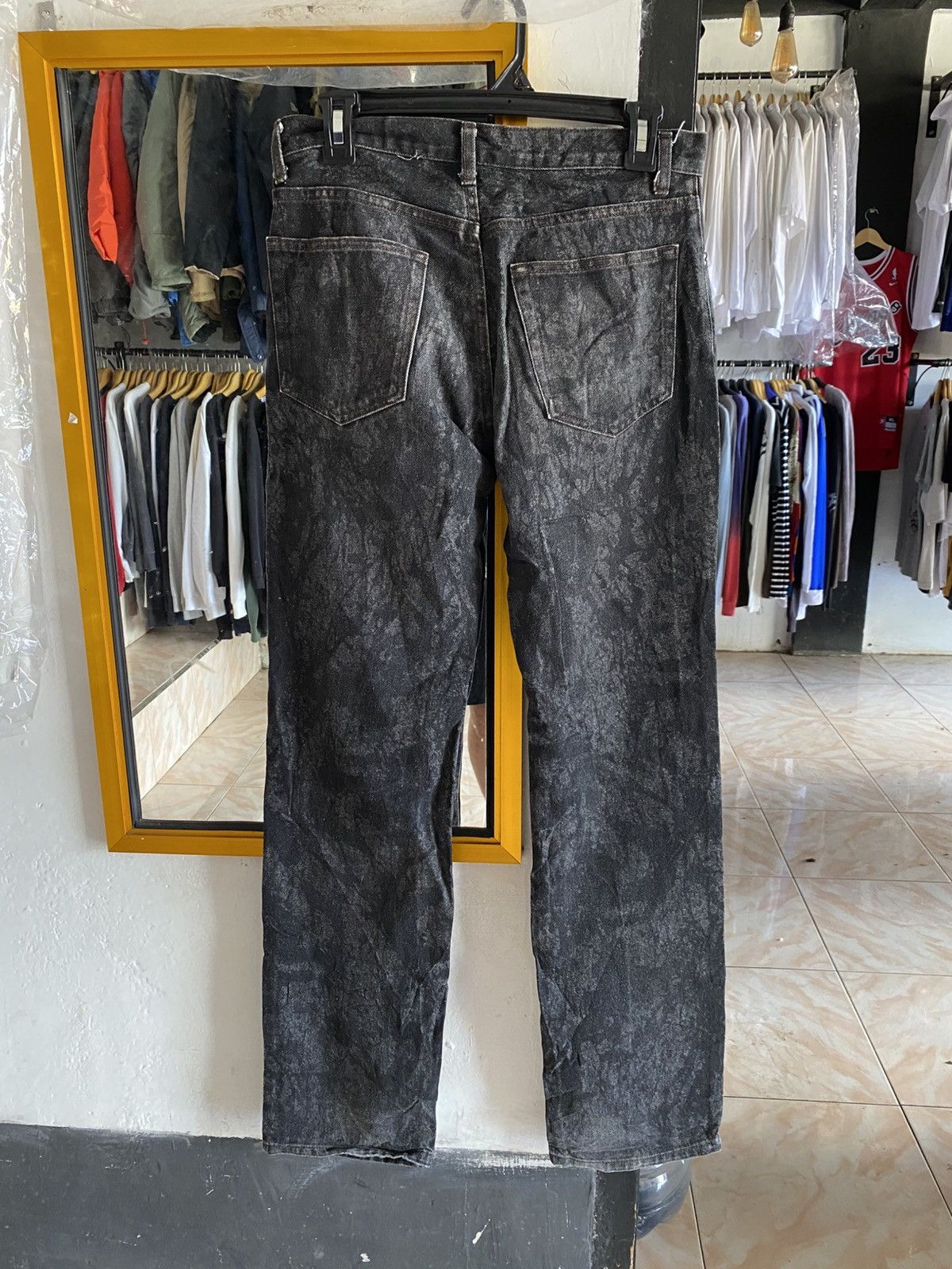 Mossimo Rare mossimo denim abstrac grey Size US 30 / EU 46 - 2 Thumbnail