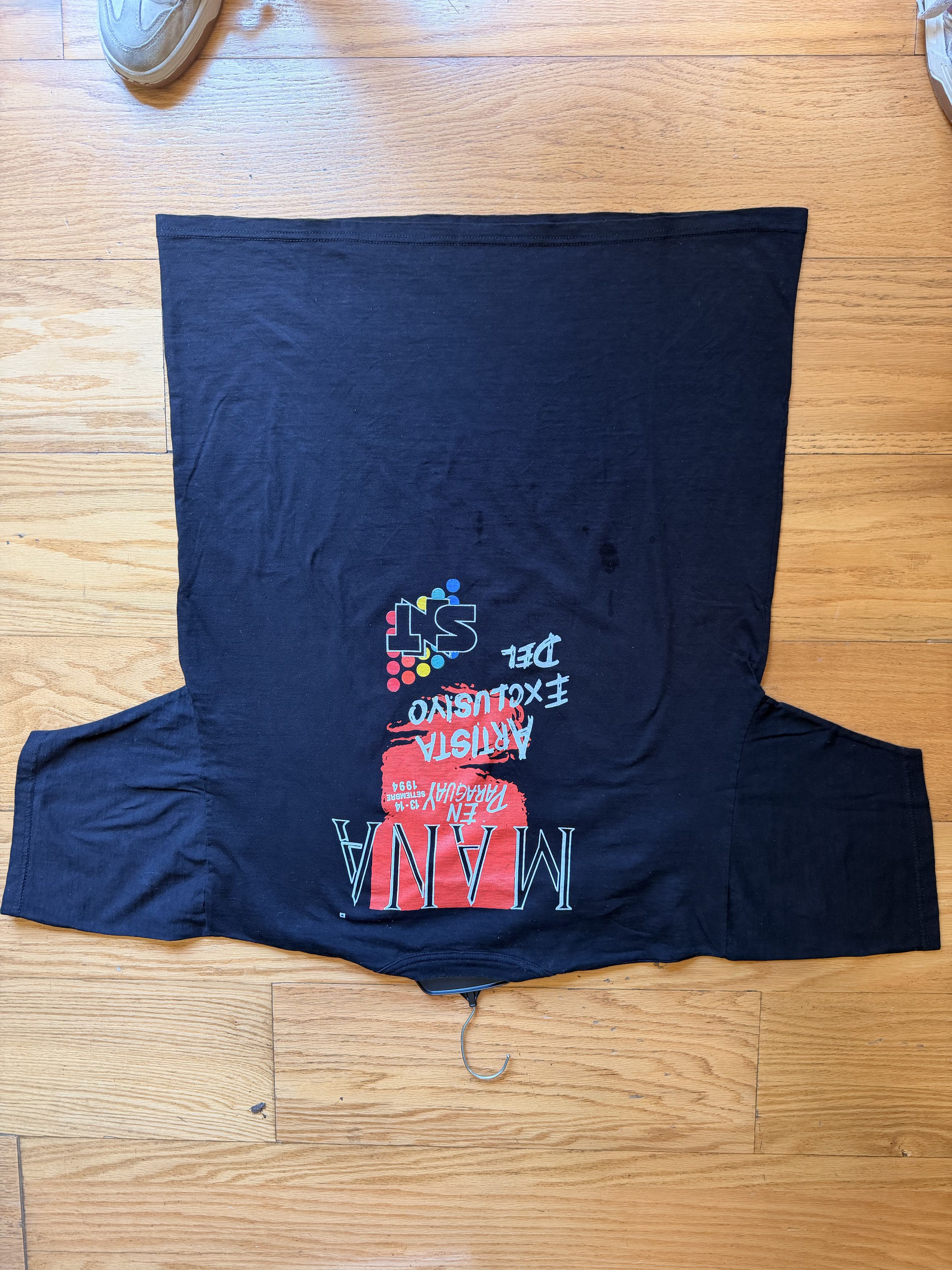 Vintage Mana En Concierto Paraguay 1994 Tour T-Shirt L Rare Size US L / EU 52-54 / 3 - 2 Thumbnail