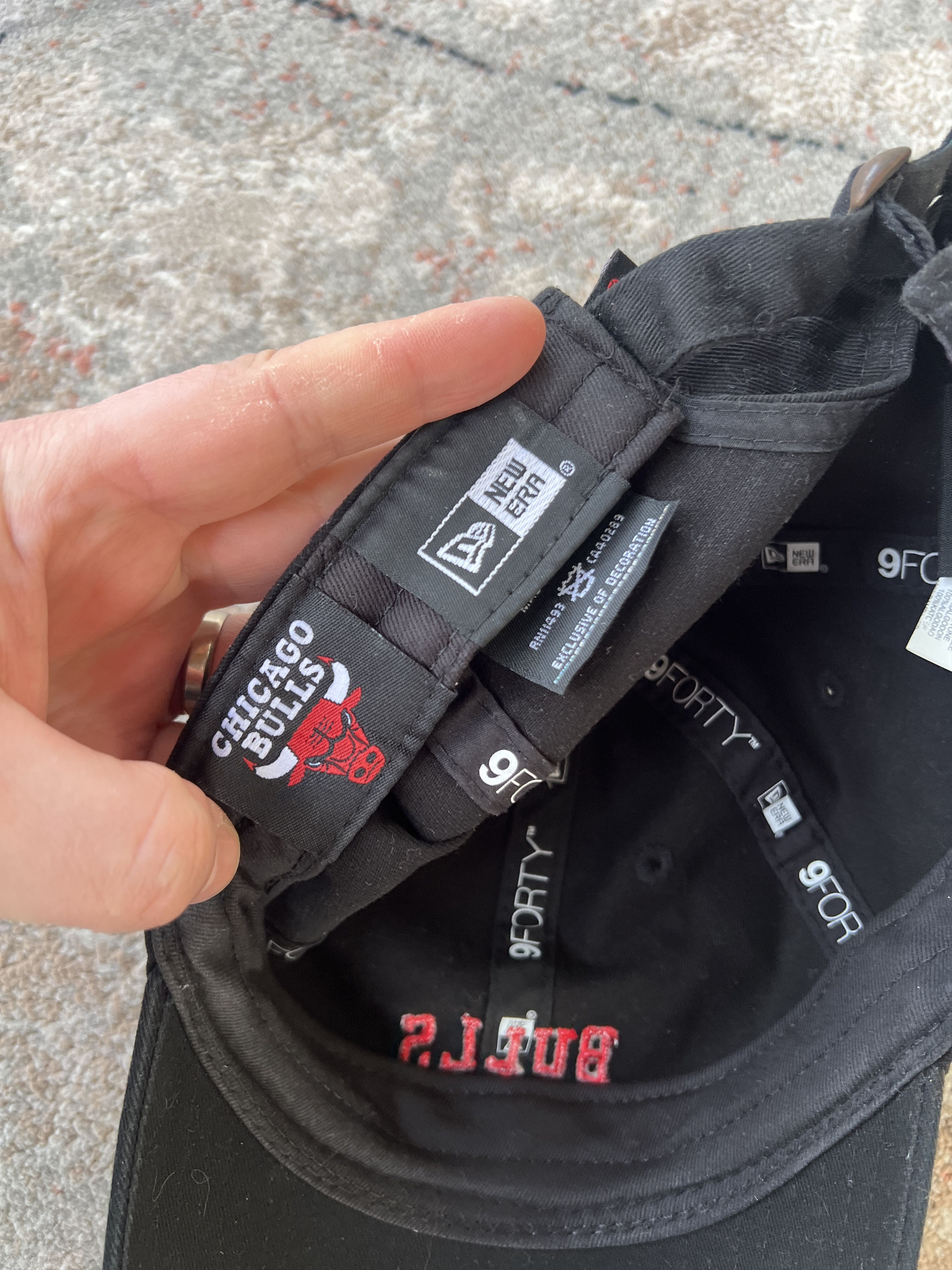 NBA Chicago Bulls New Era NBA Cap Size ONE SIZE - 3 Thumbnail