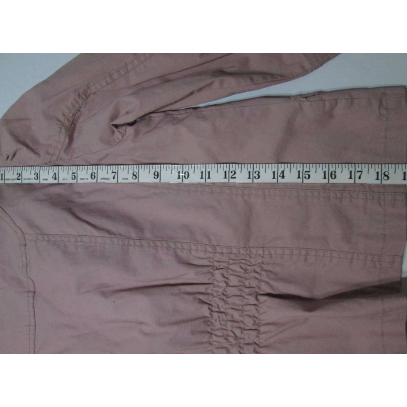 Pinko Nori Womens Basic Jacket Pink Cotton Outerwear M Casual Button Collared Pockets Solid Regular Size M Women Size M / US 6-8 / IT 42-44 - 5 Thumbnail