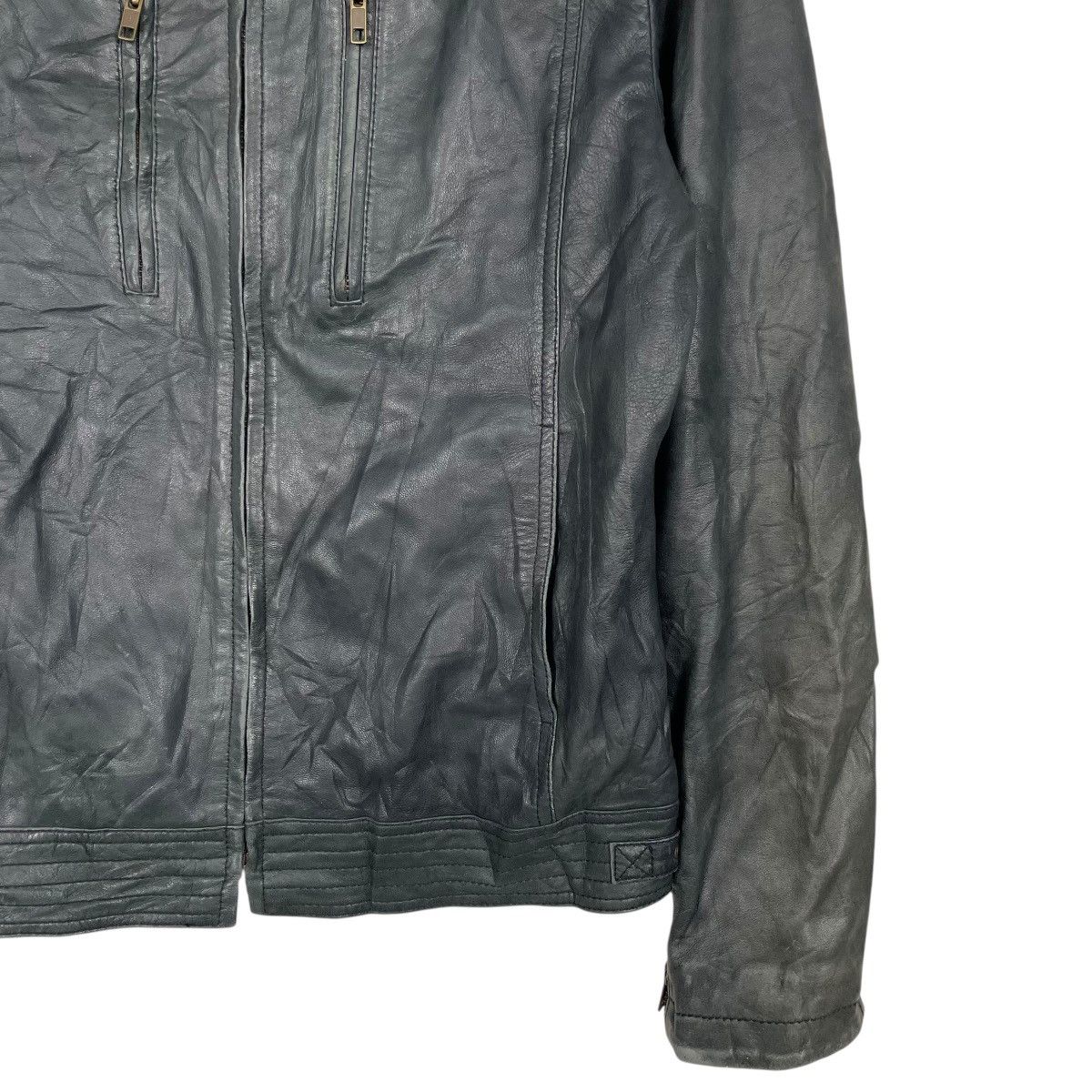 Japanese Brand Japanese Brand Mitsumine Motorcycle Biker Leather Jacket Size US S / EU 44-46 / 1 - 4 Thumbnail