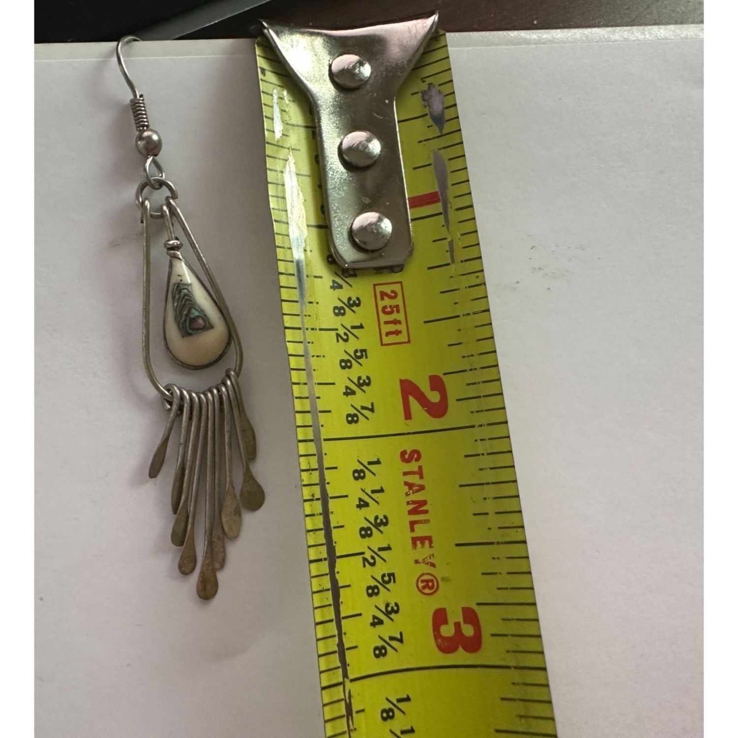 Other Women's Silver Toned Teardrop Dangle Earrings Size ONE SIZE - 17 Thumbnail