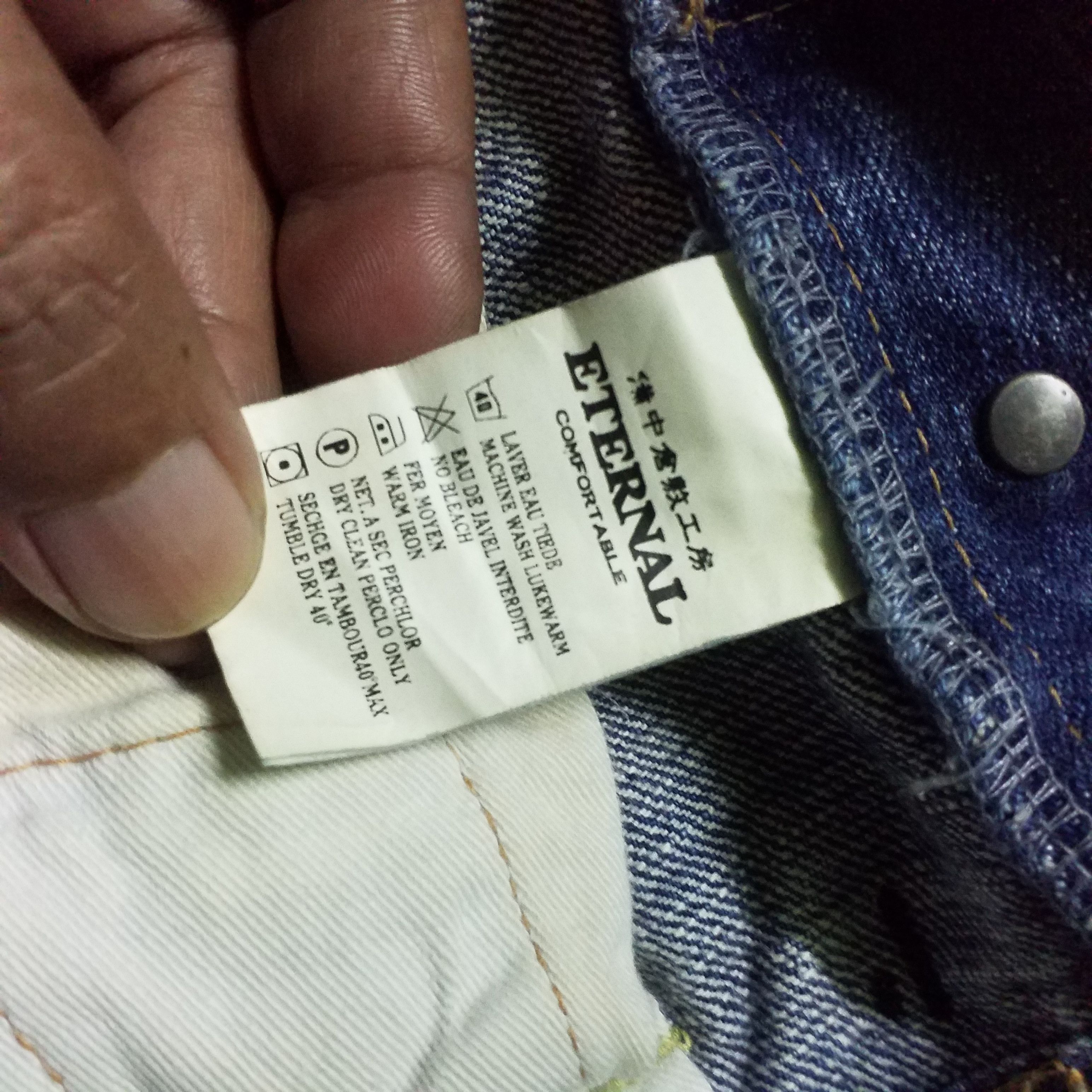 Eternal ETERNAL JEANS DISTRESS Size 32" / US 10 / IT 46 - 9 Thumbnail