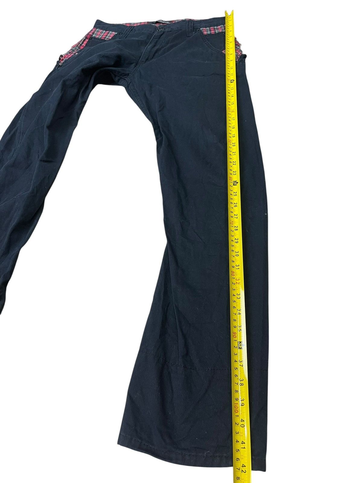 If Six Was Nine Vintage Dominate Handcrafted Jeans Pant Punk Style Size US 31 - 10 Thumbnail