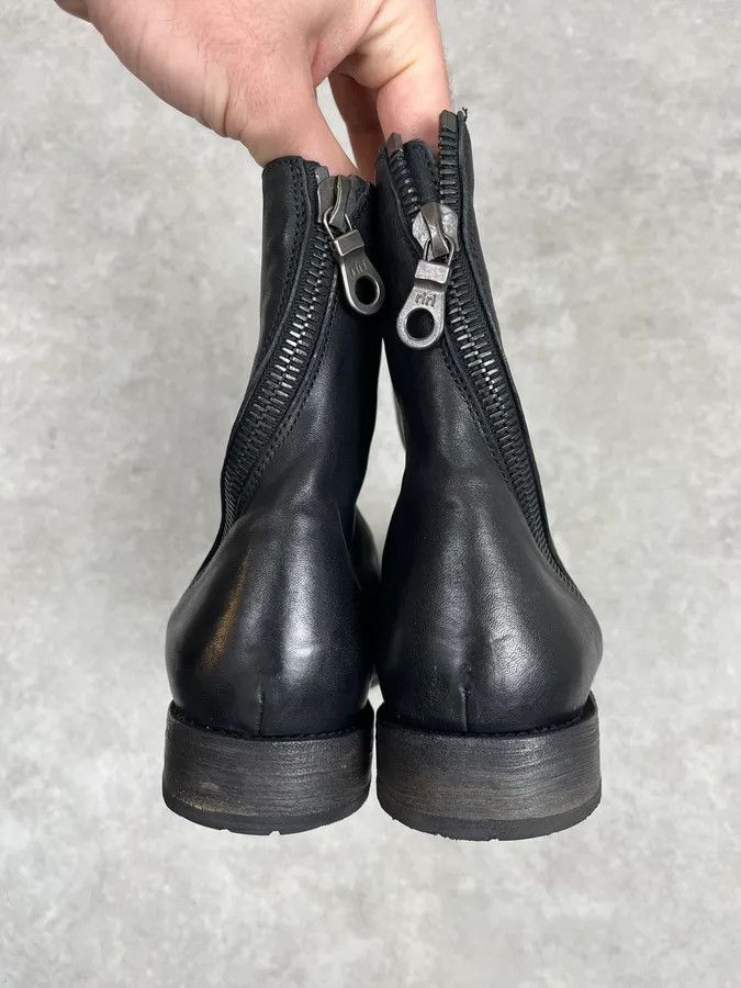 Paul Smith Paul Smith Black Tornado Zip Leather Boots Size US 7.5 / EU 40-41 - 9 Thumbnail