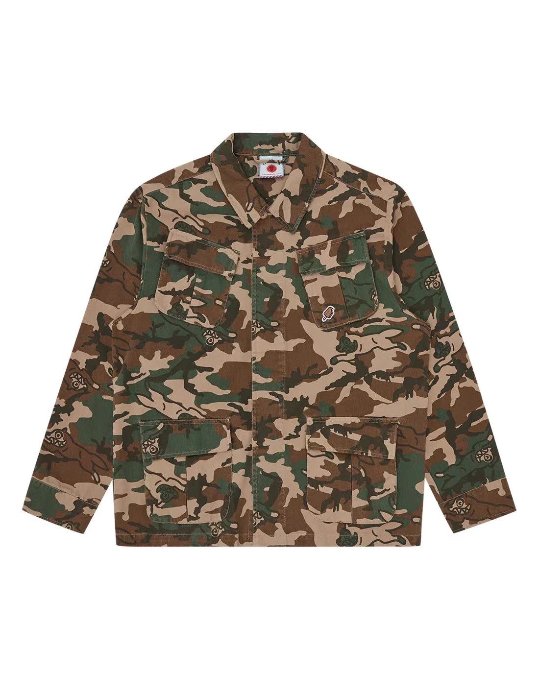 Billionaire Boys Club BBC Flying Dog Camo Jacket Q5 Size US M / EU 48-50 / 2 - 4 Thumbnail