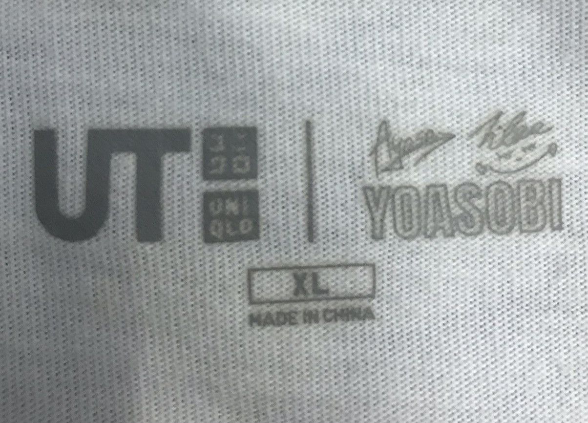 Band Tees × Uniqlo × Vintage Vintage Uniqlo Yoasobi Yoru Ni Kakeru Shirt Size US XL / EU 56 / 4 - 6 Thumbnail