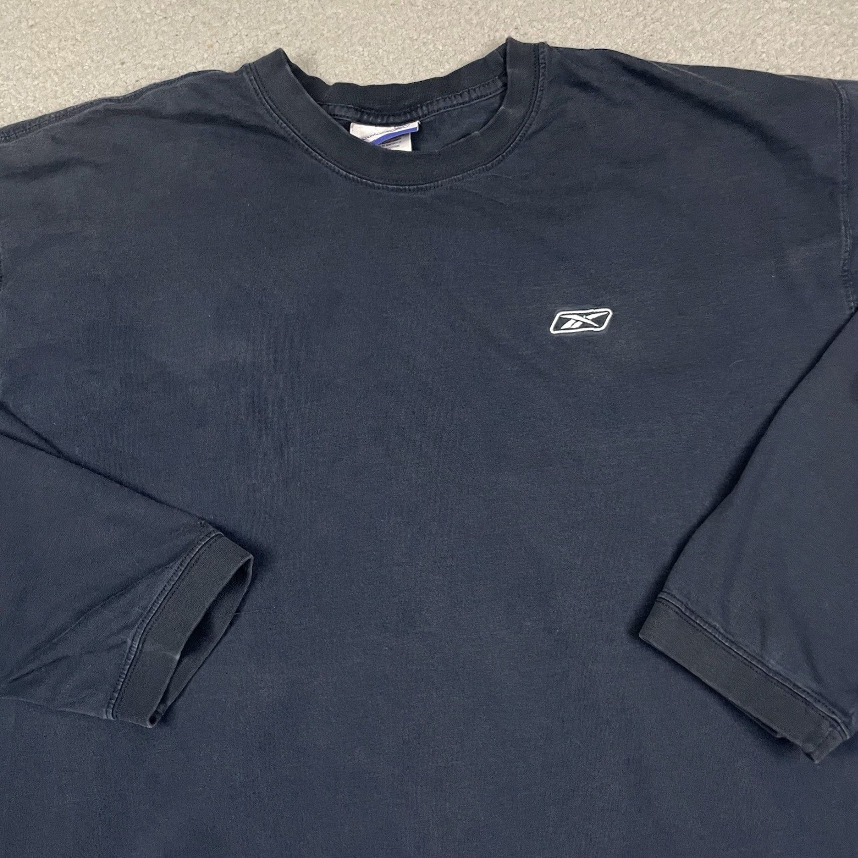 Reebok VINTAGE Reebok Sport T Shirt Mens XL Blue Embroidered 90s Retro Logo T-Shirt Size US XL / EU 56 / 4 - 2 Thumbnail