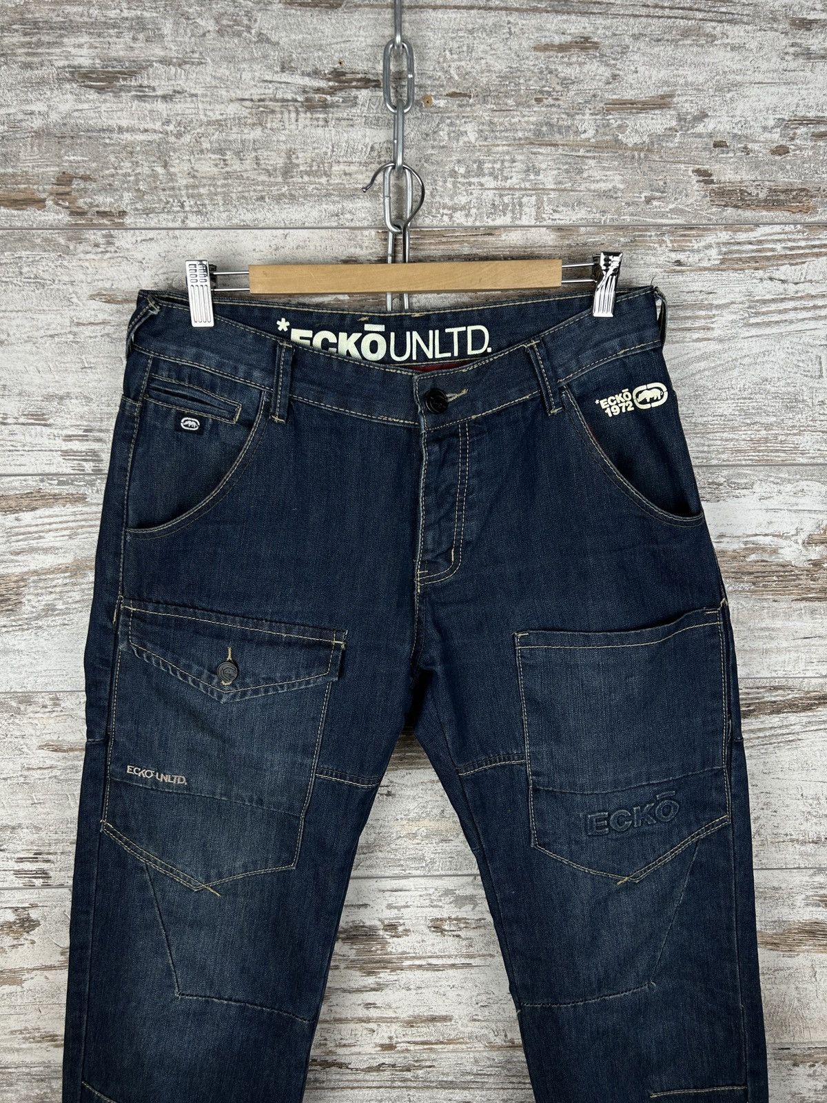 Ecko Unltd. × Vintage Mens Vintage Ecko Unltd. jeans y2k rare denim pants rap 90s Size US 32 / EU 48 - 2 Thumbnail