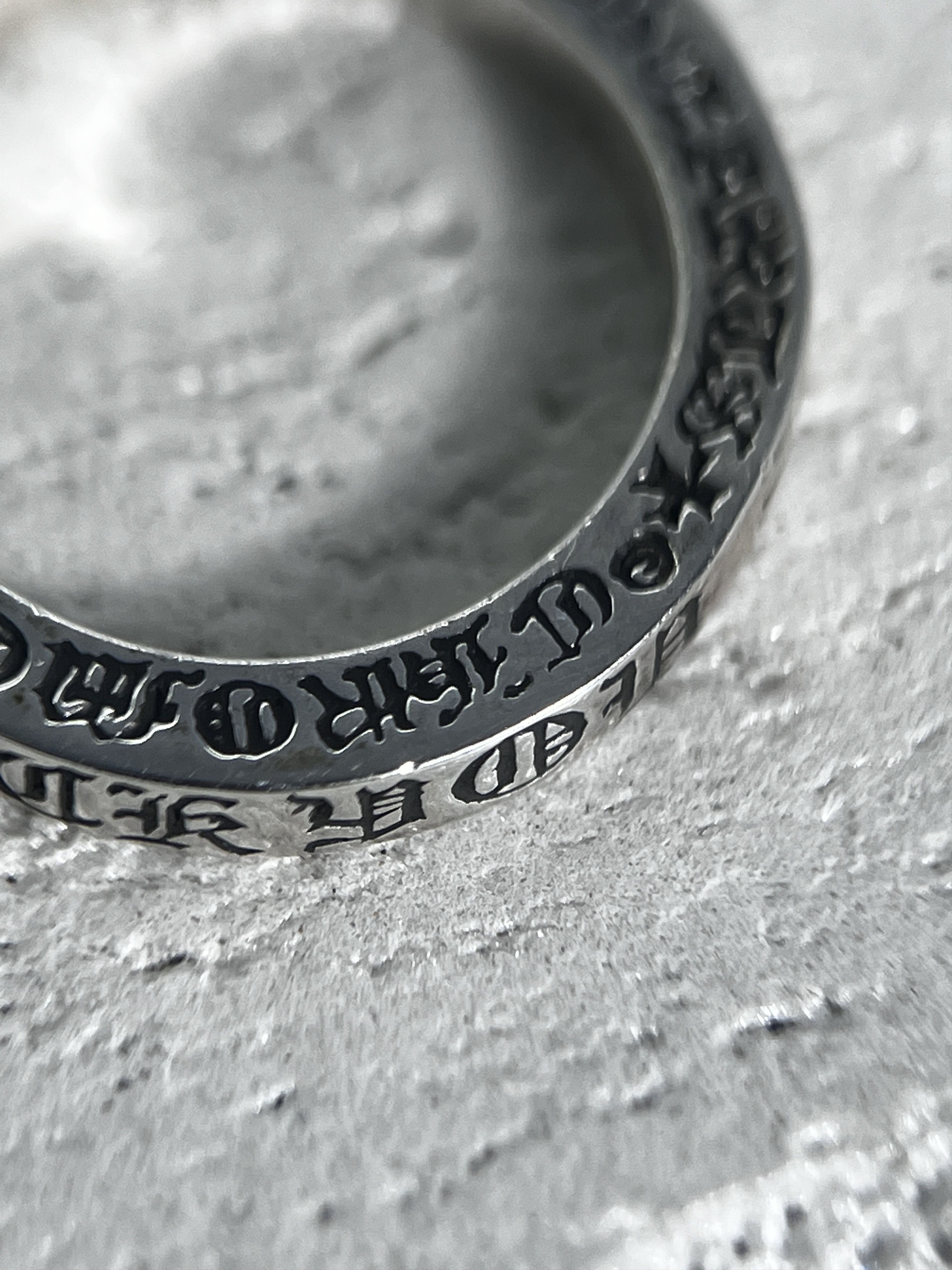 Chrome Hearts Chrome Hearts Script Spacer Ring .925 Size US7 Size ONE SIZE - 8 Thumbnail